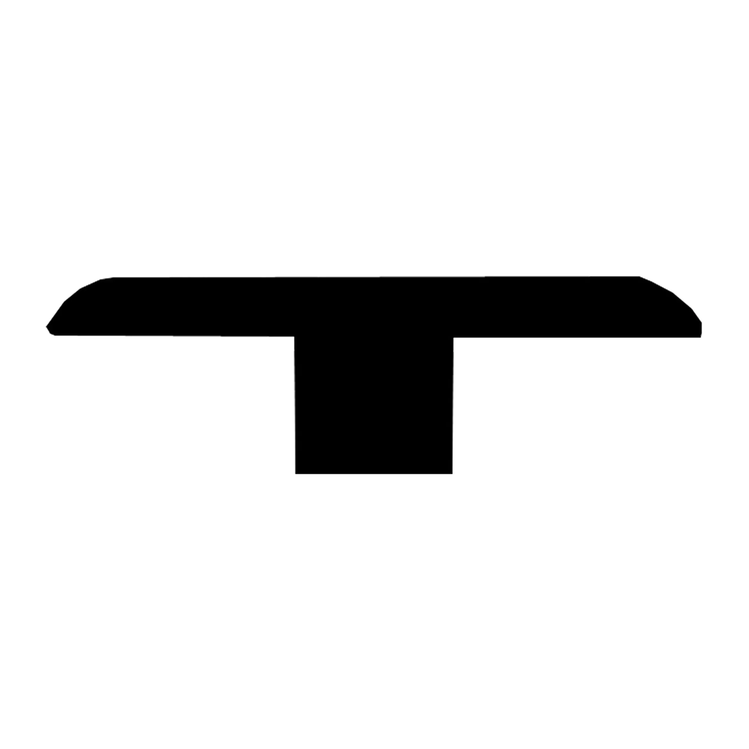 Color 37900P 3/5in. Solid Hardwood T Mold