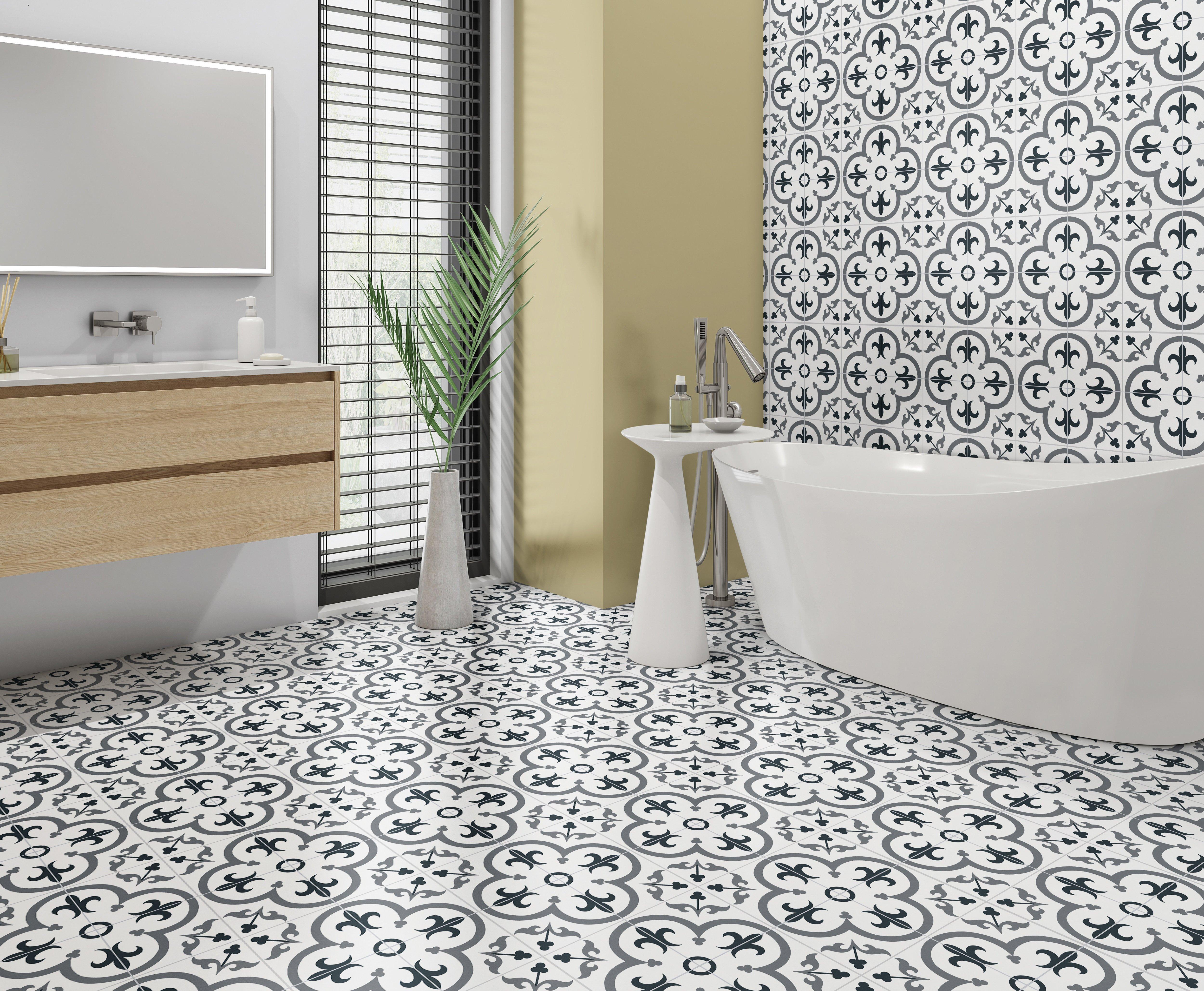 Florentina Gray Ceramic Tile