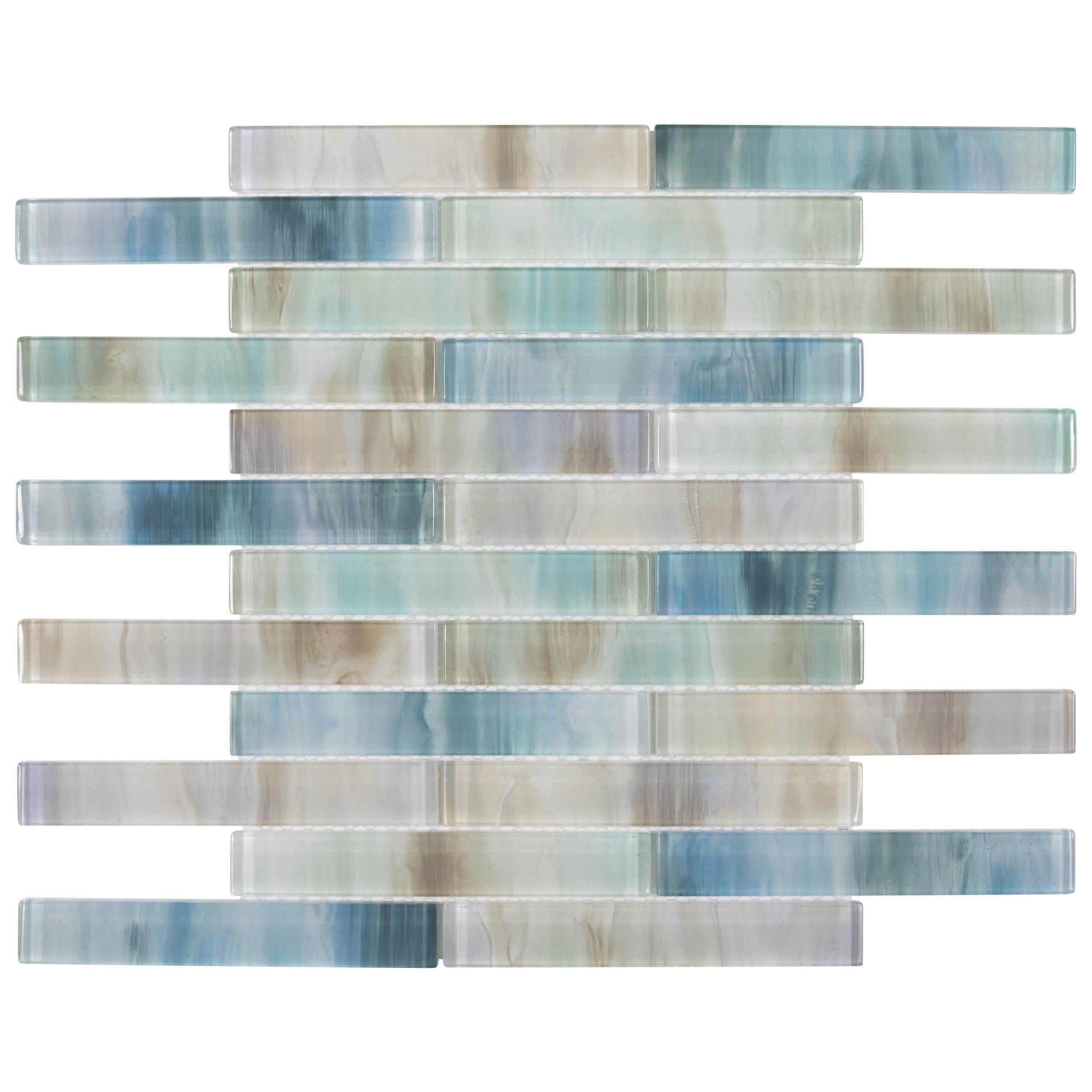 Azula Linear Glass Mosaic