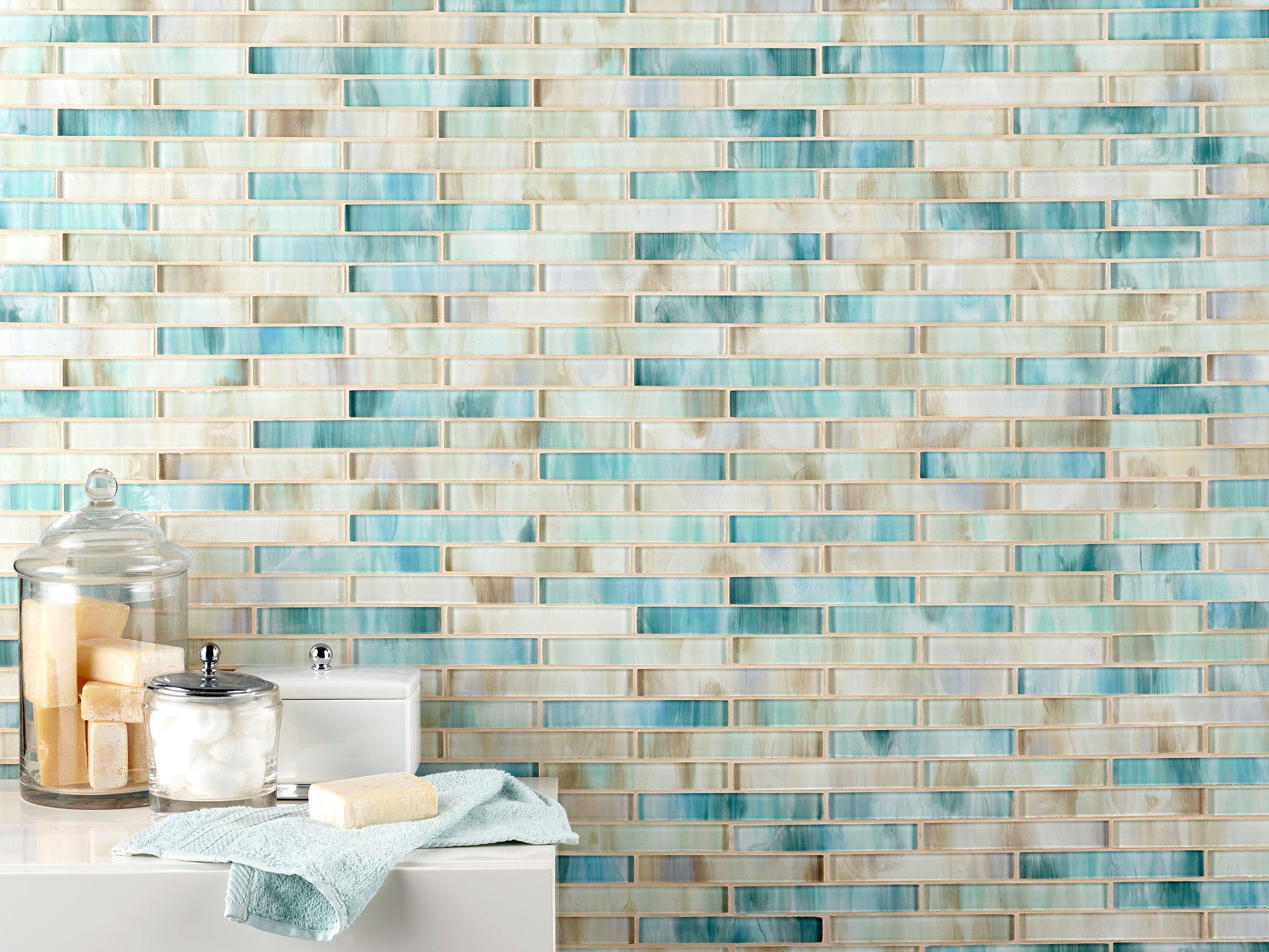 Azula Linear Glass Mosaic