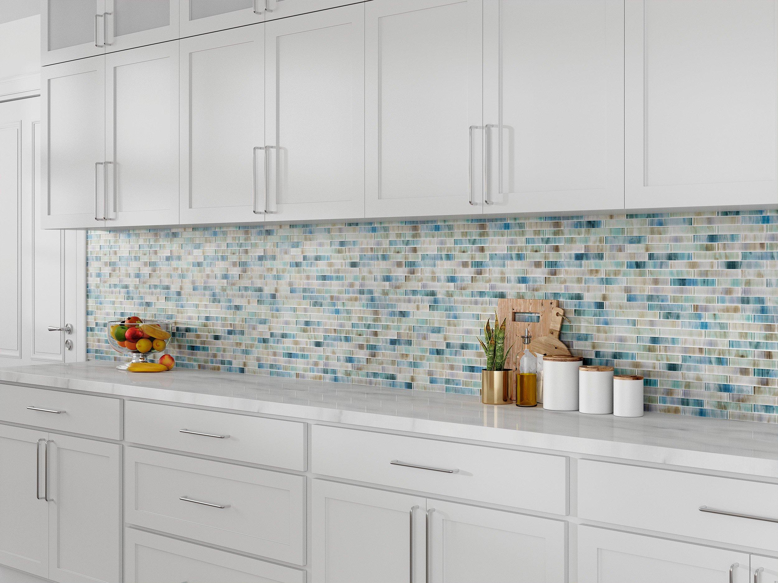 Azula Linear Glass Mosaic