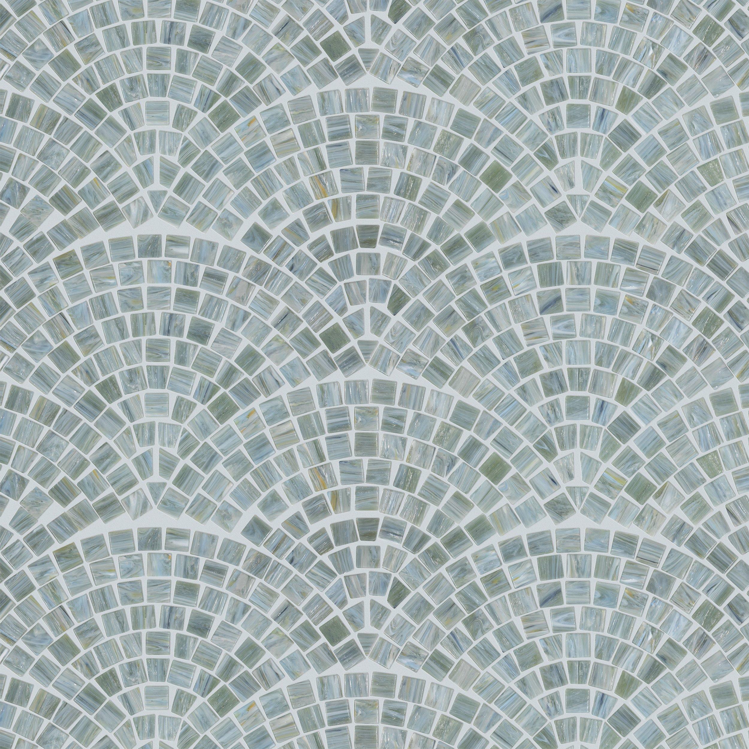 Niagara Fan Glass Mosaic