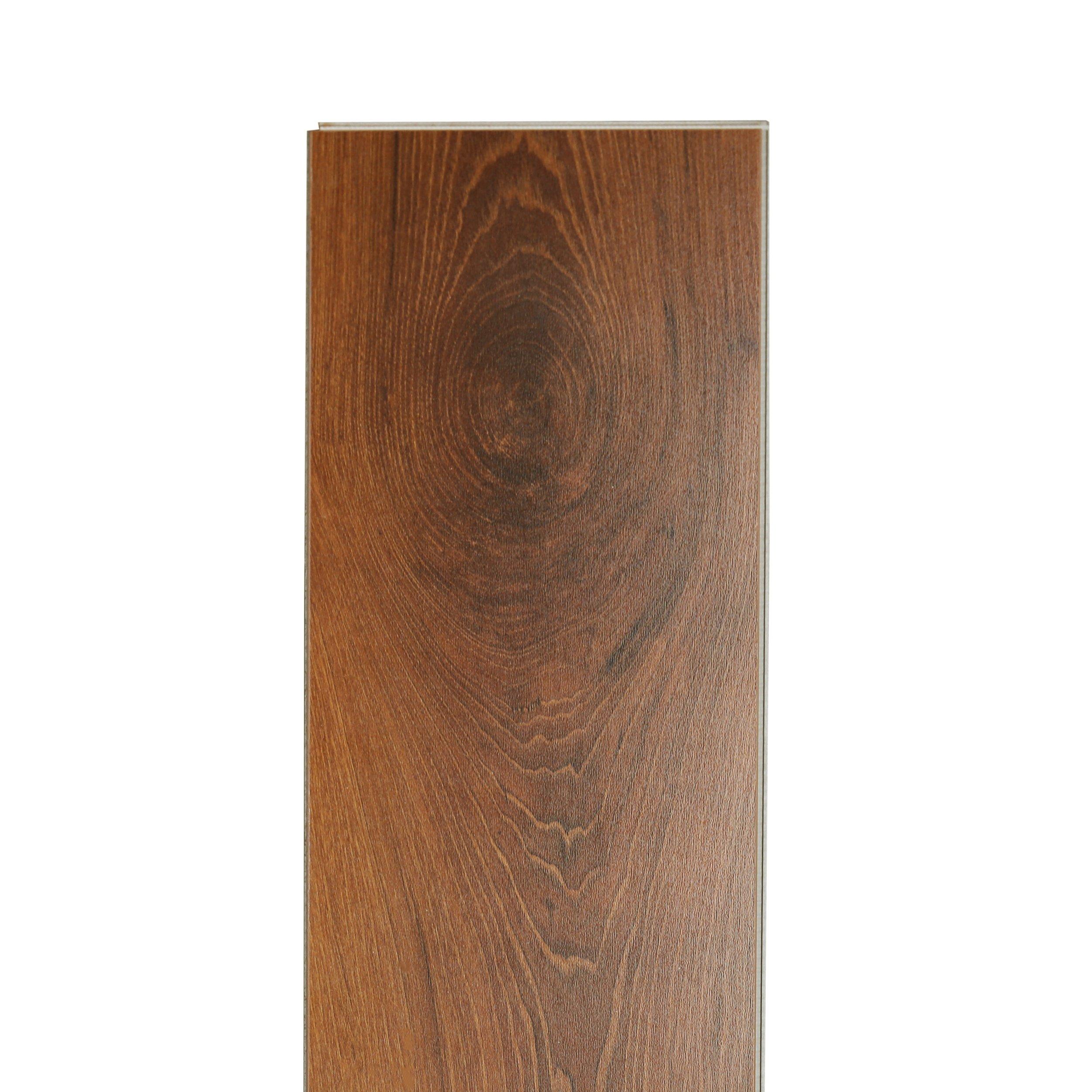 Kansas Walnut Rigid Core Luxury Vinyl Plank - Cork Back