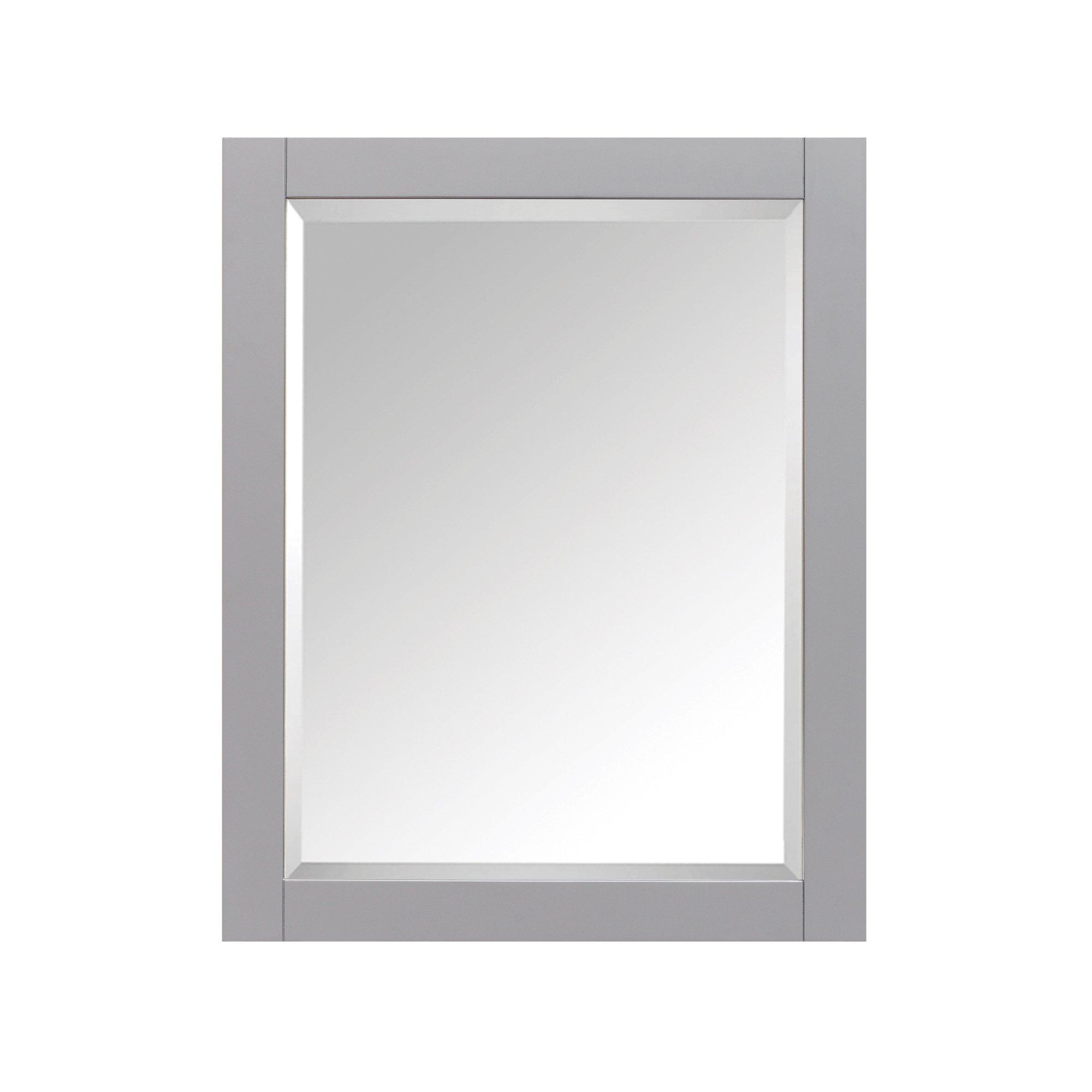 Kent 24 In. Chilled Gray Mirror Medicine Cabinet | Floor And Decor