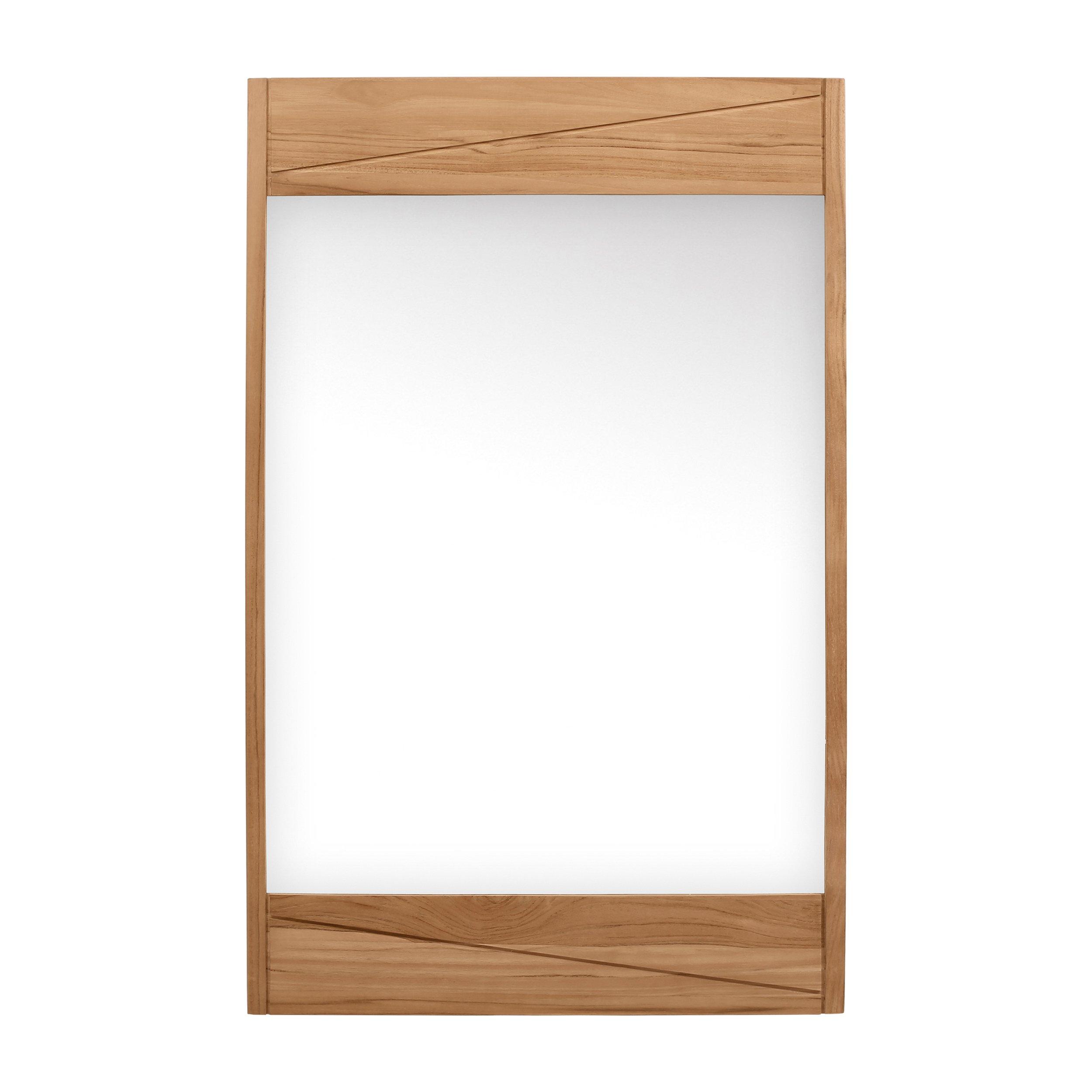 Monroe 24 in. Natural Mirror