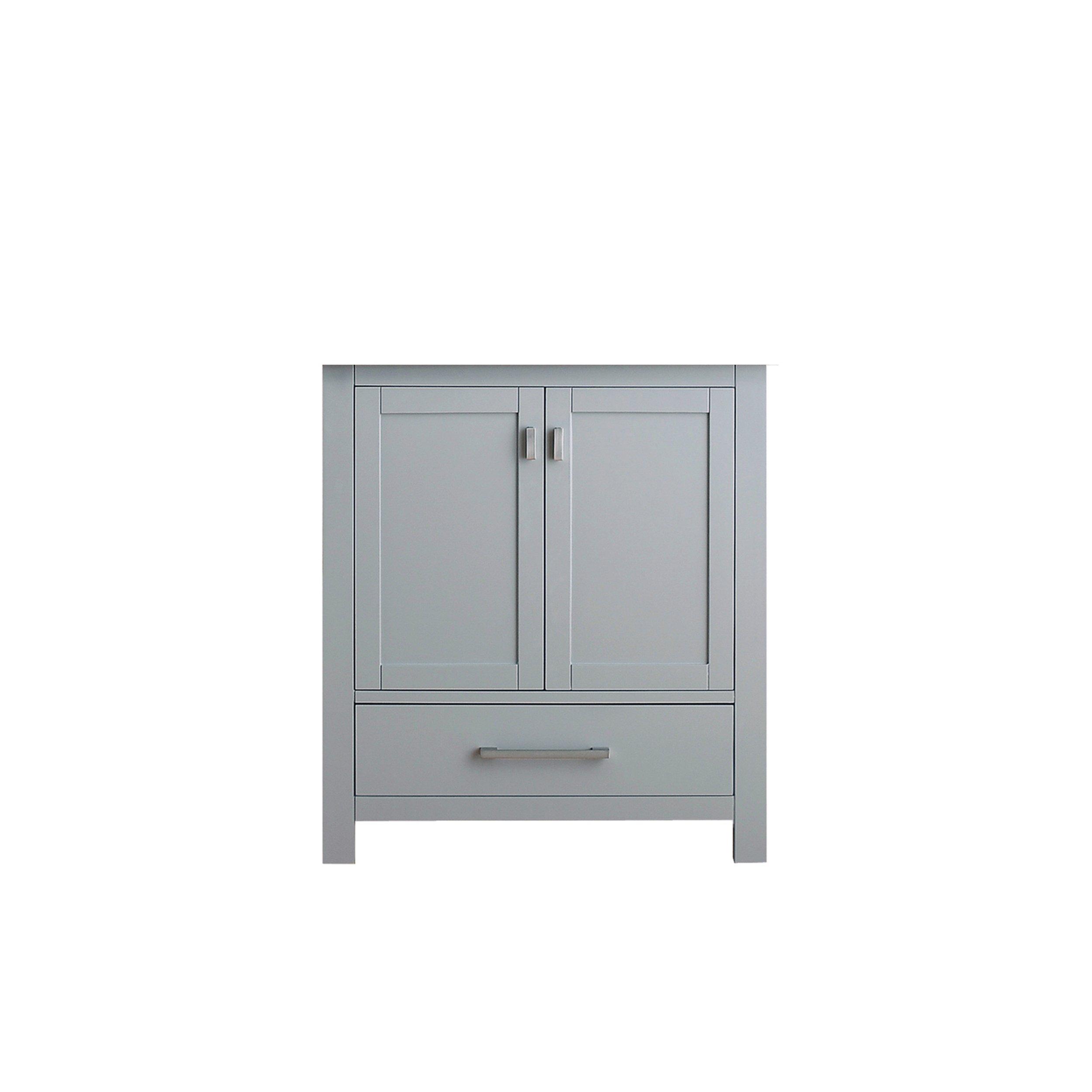 Kent 30 in. Chilled Gray Single Vanity Base | Floor and Decor