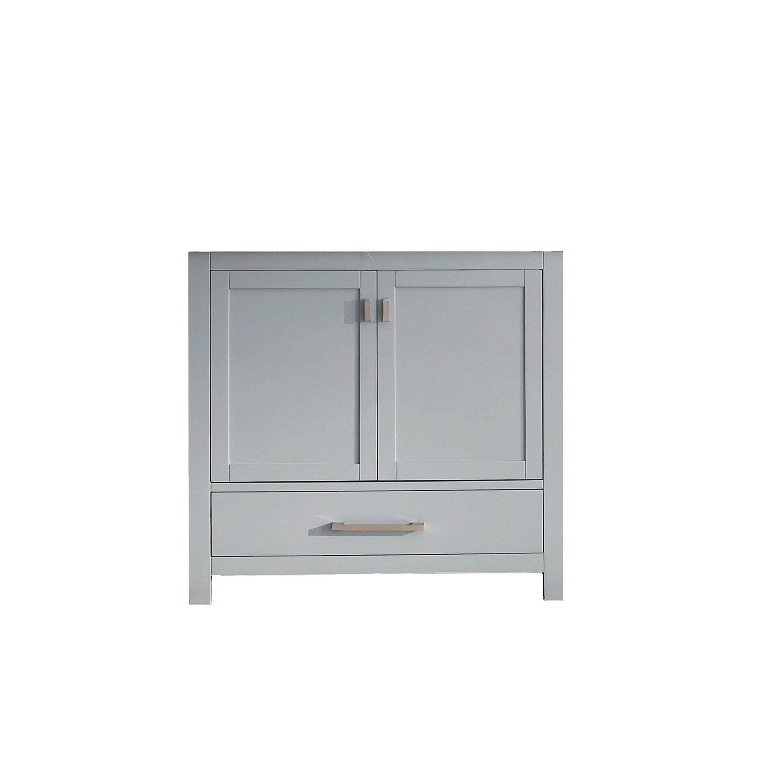 Kent 36 in. Chilled Gray Single Vanity Base