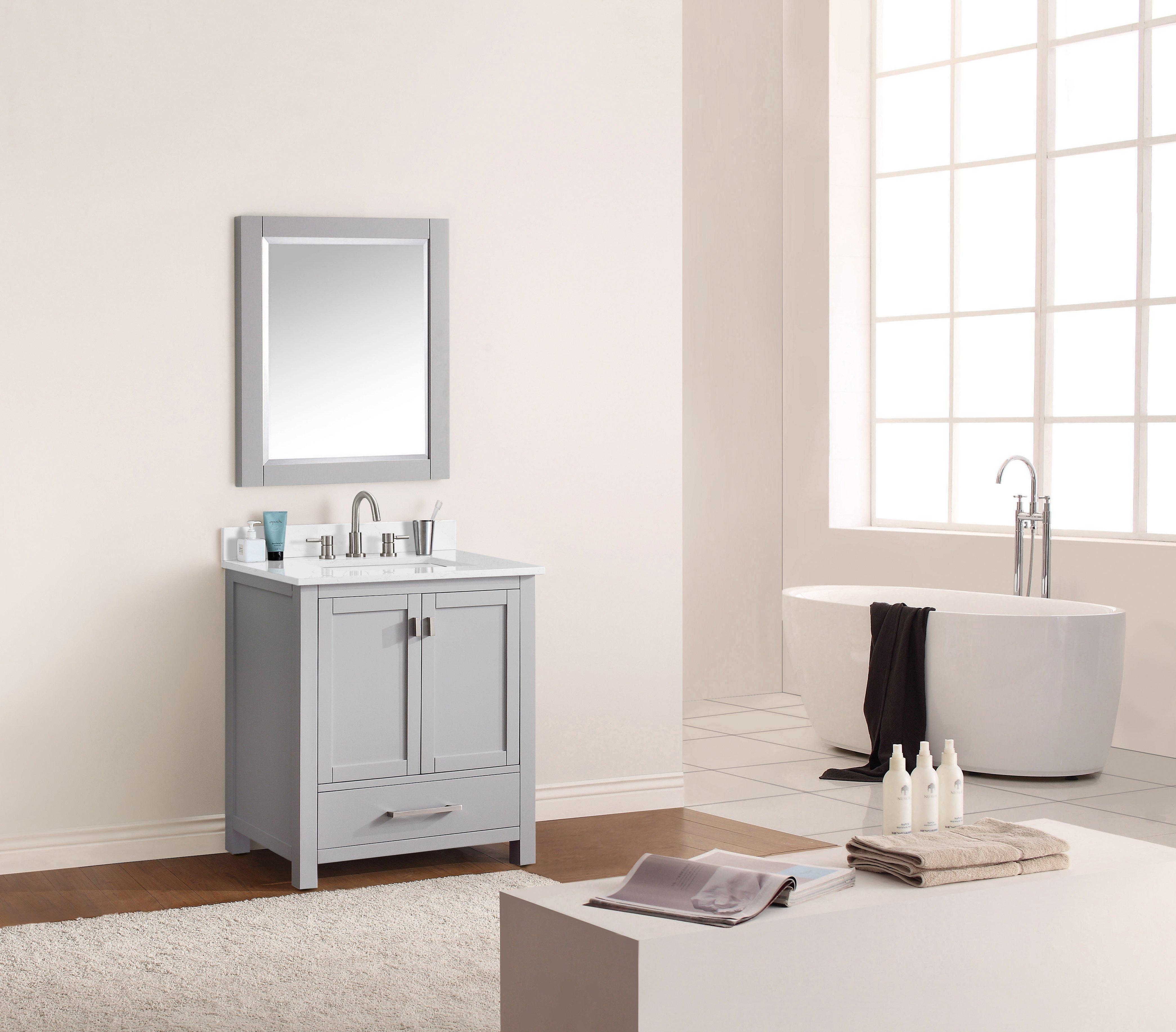 Kent Single Sink Vanity with Engineered Top