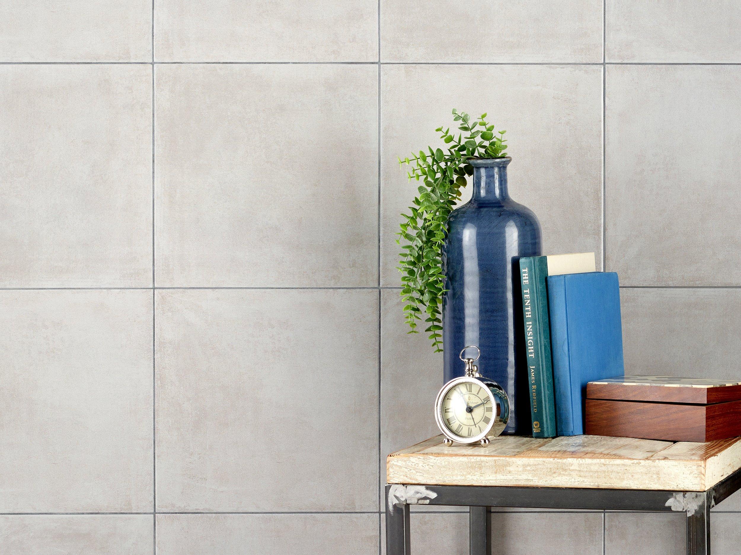 Stone Gray Matte Ceramic Tile