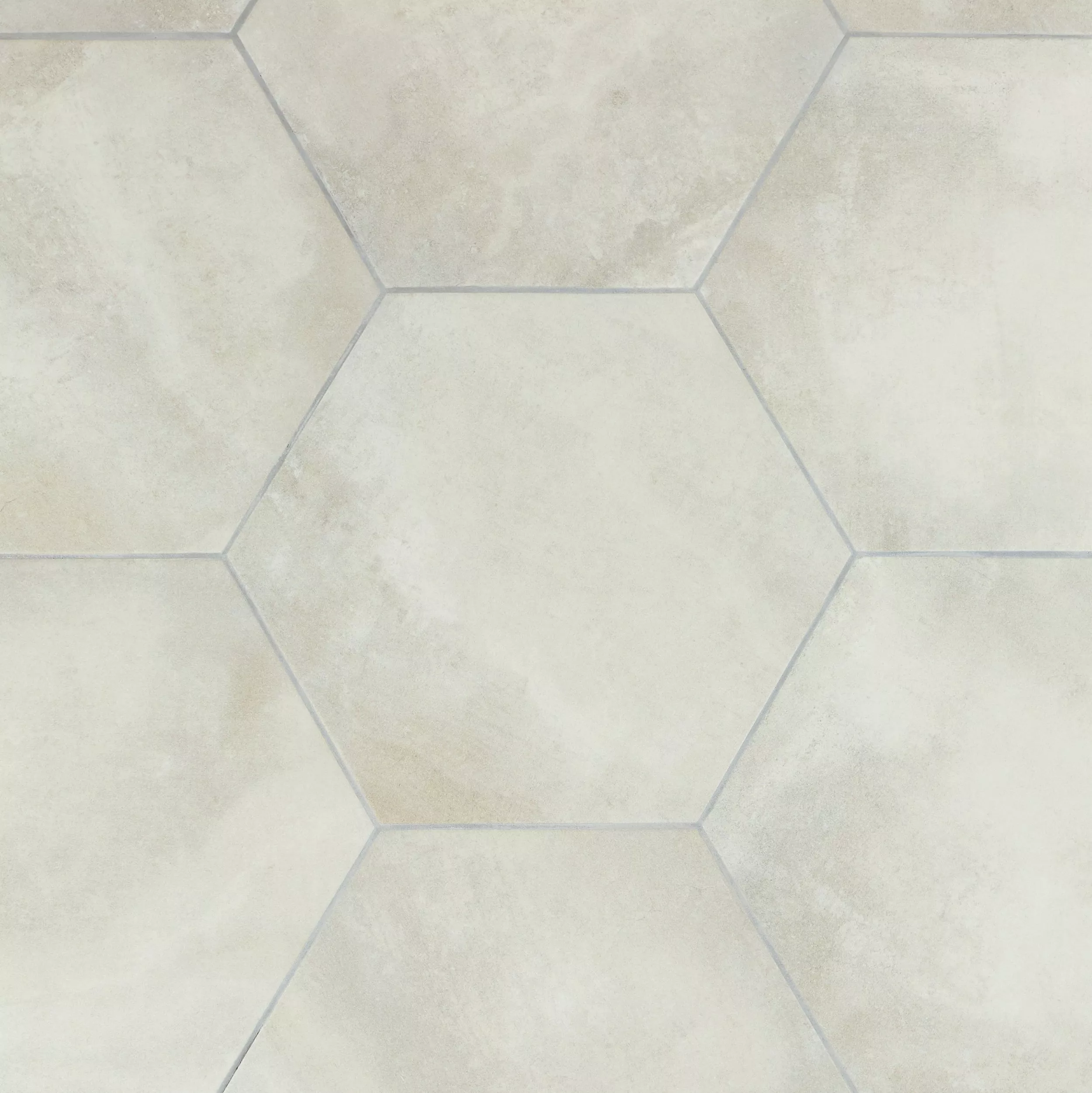 Lendon Ivory Hexagon Porcelain Tile
