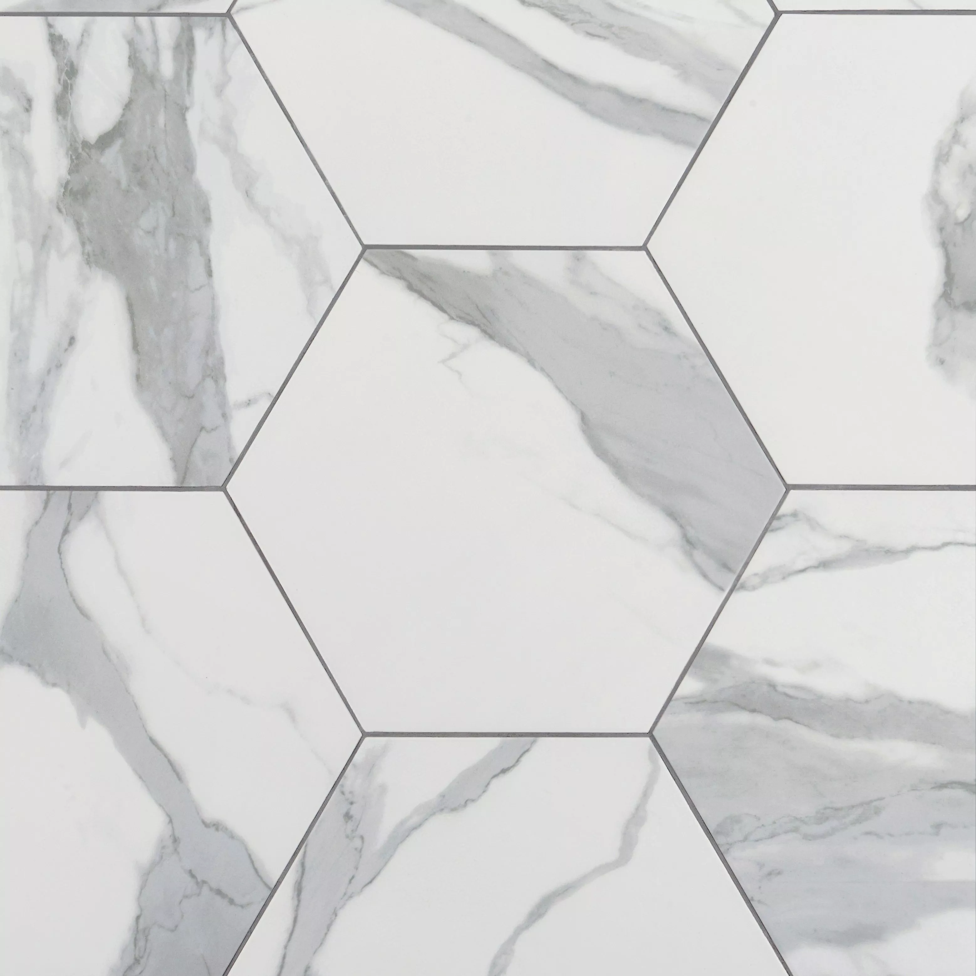 Brindisi Bianca Hexagon Porcelain Tile