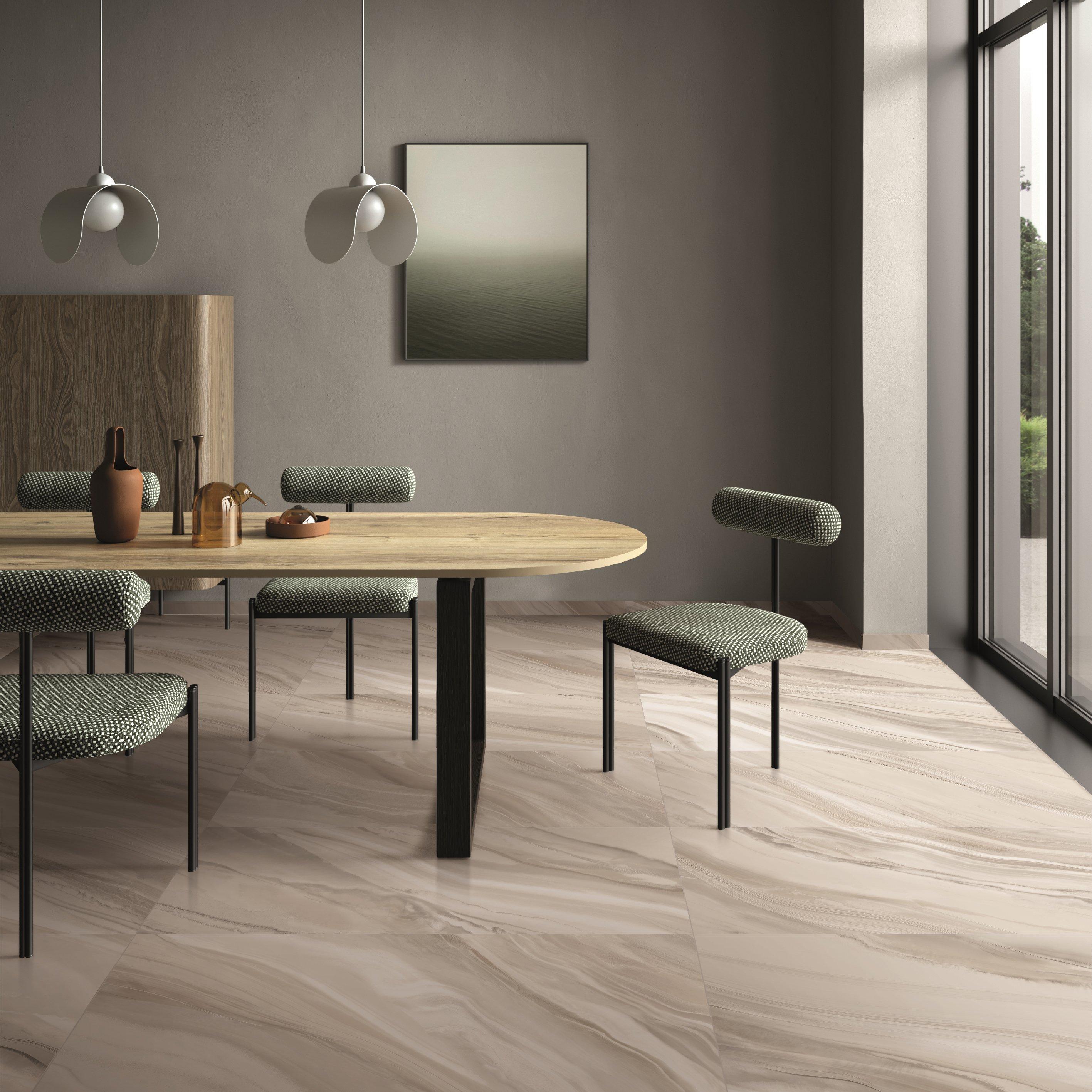 Alento Cafe Polished Porcelain Tile