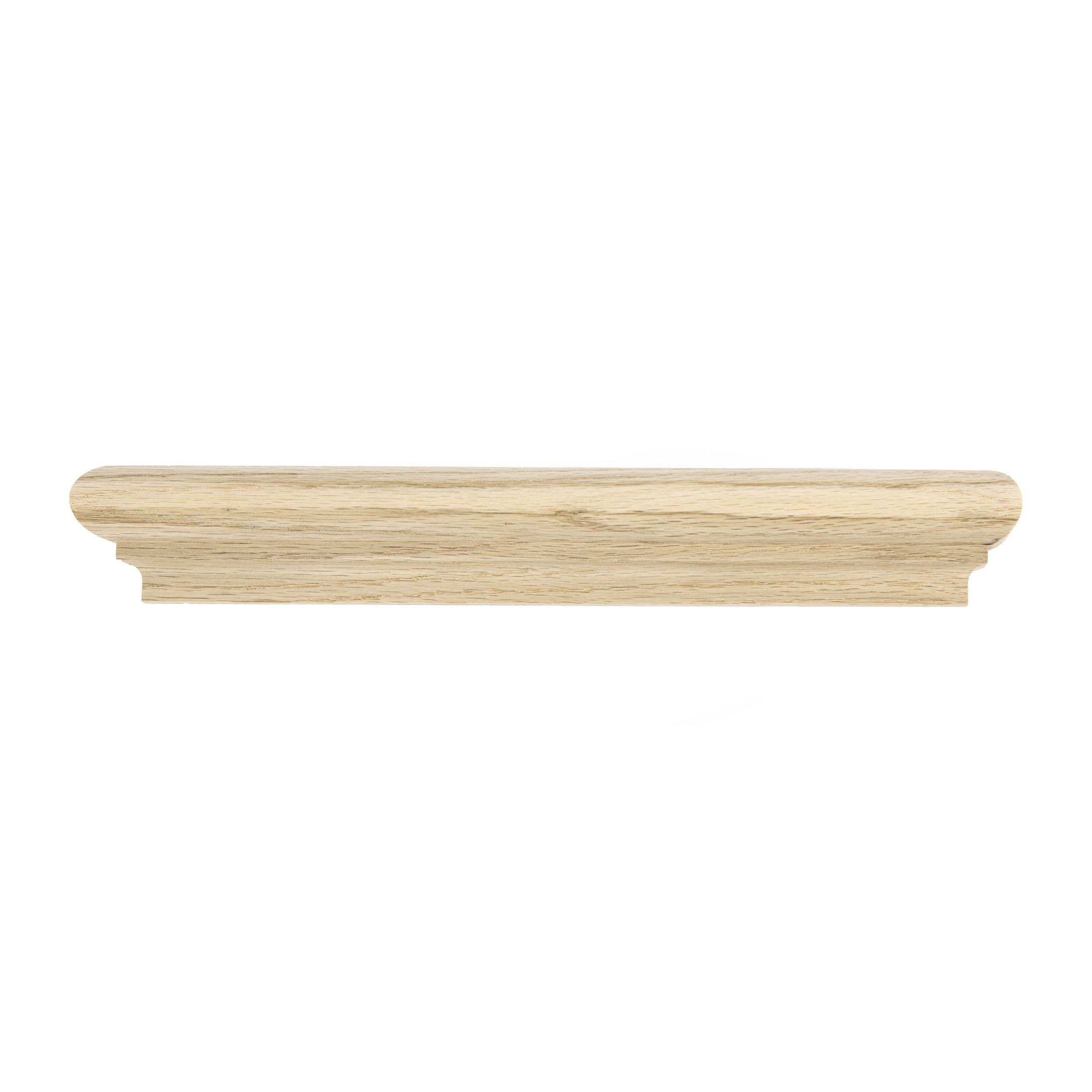 White Oak Retro Return End - 14 3/4in.