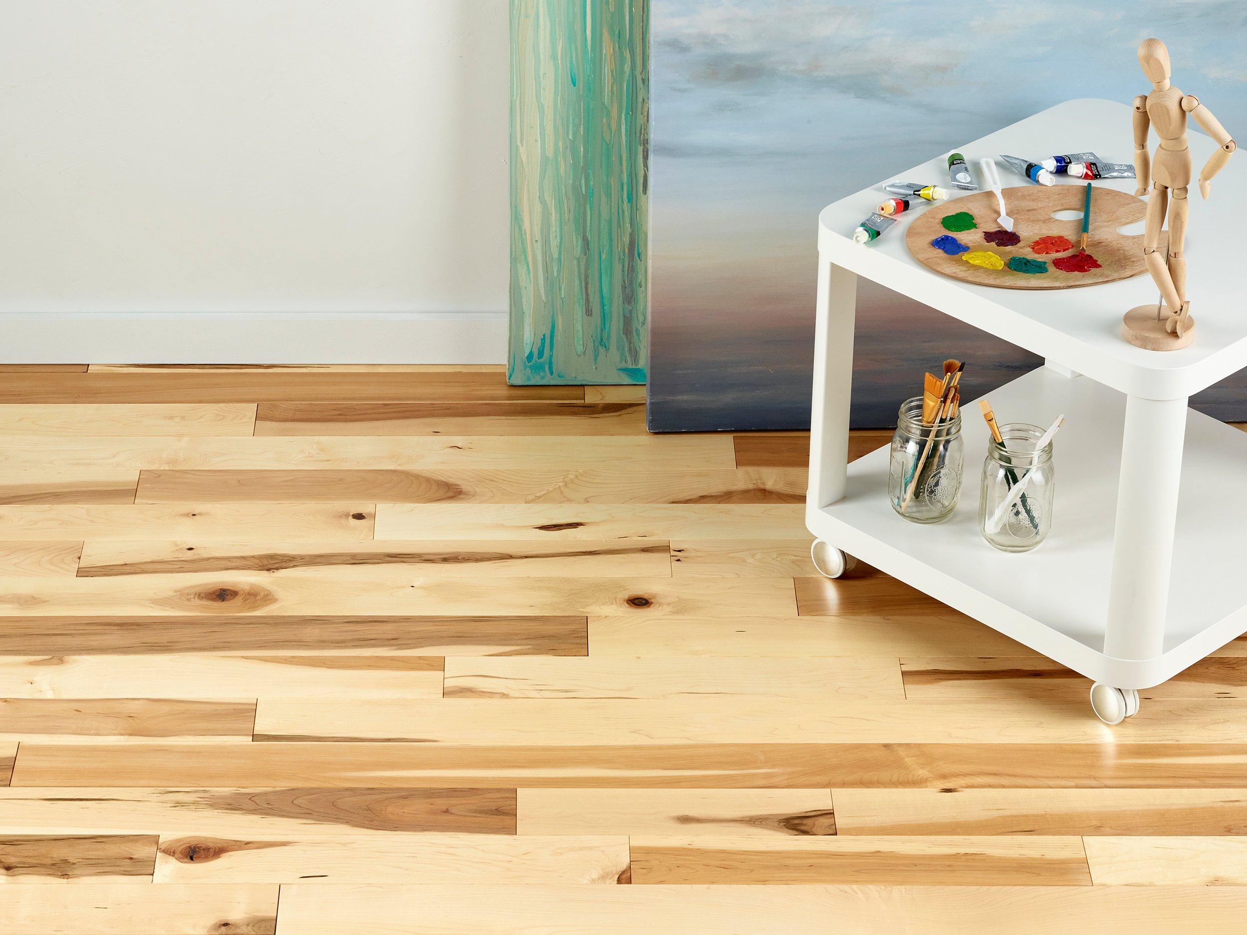 Solid on sale hardwood flooring