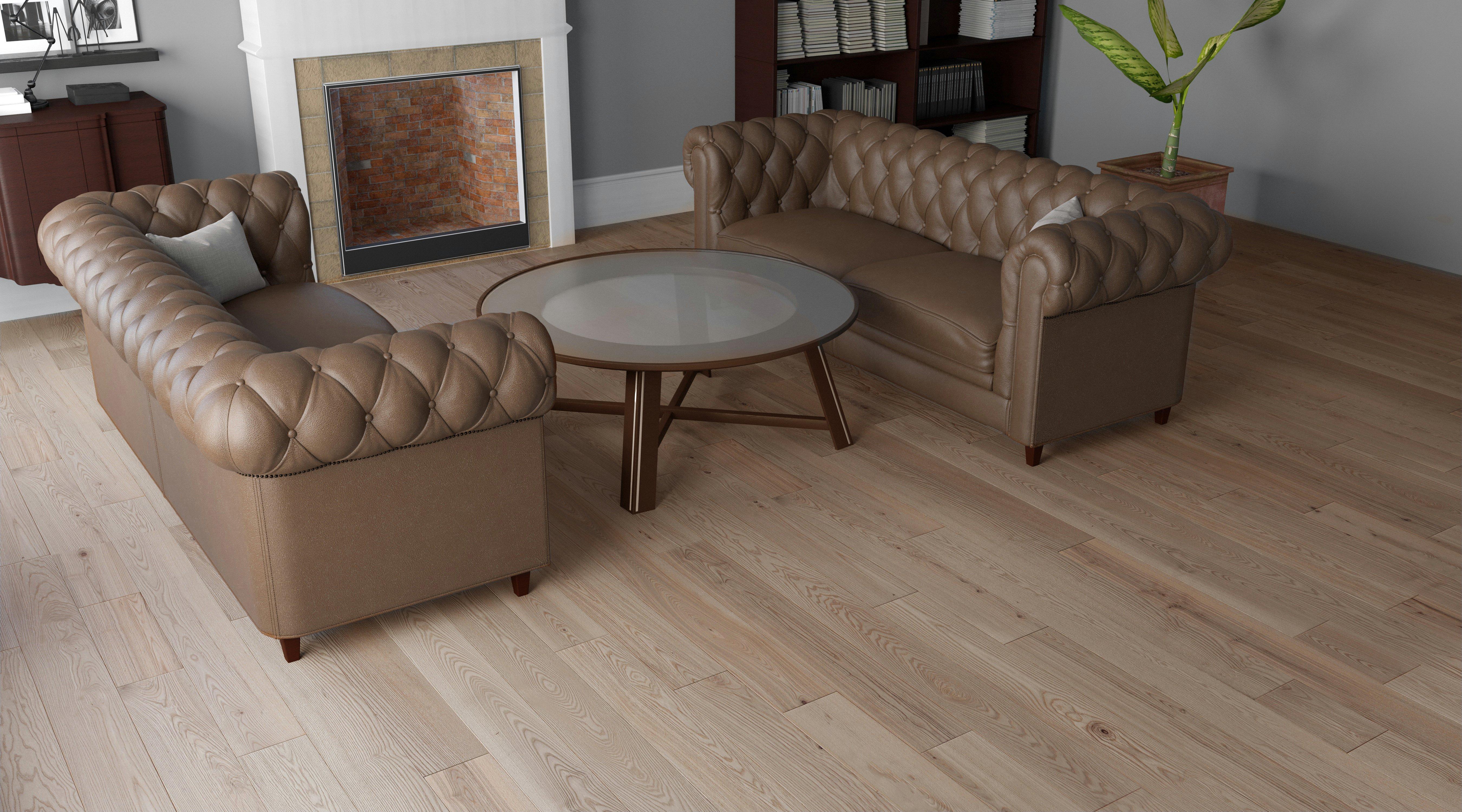 Baroque Ash Wire Brushed Engineered Hardwood