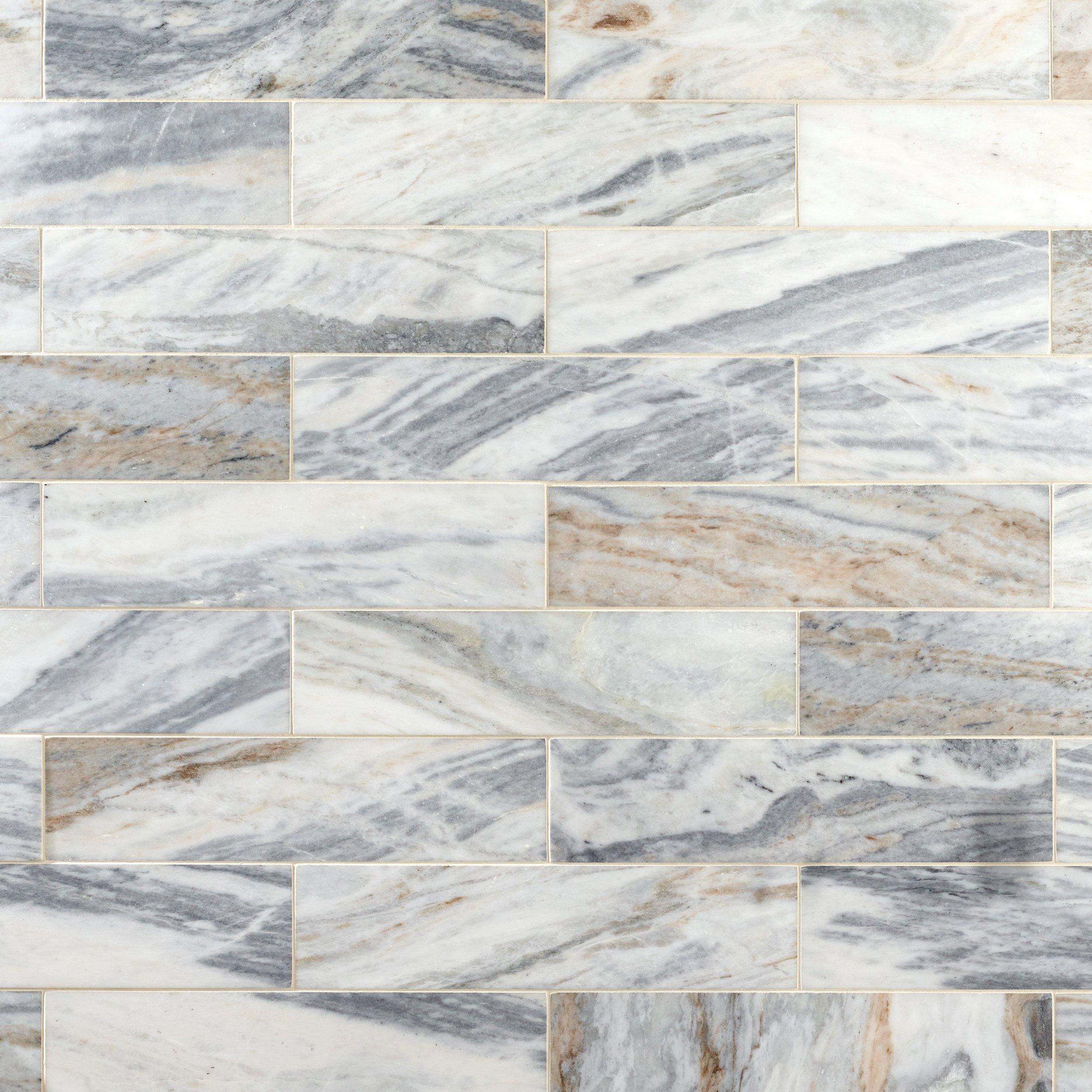 Aleutian Isles Honed Marble Tile