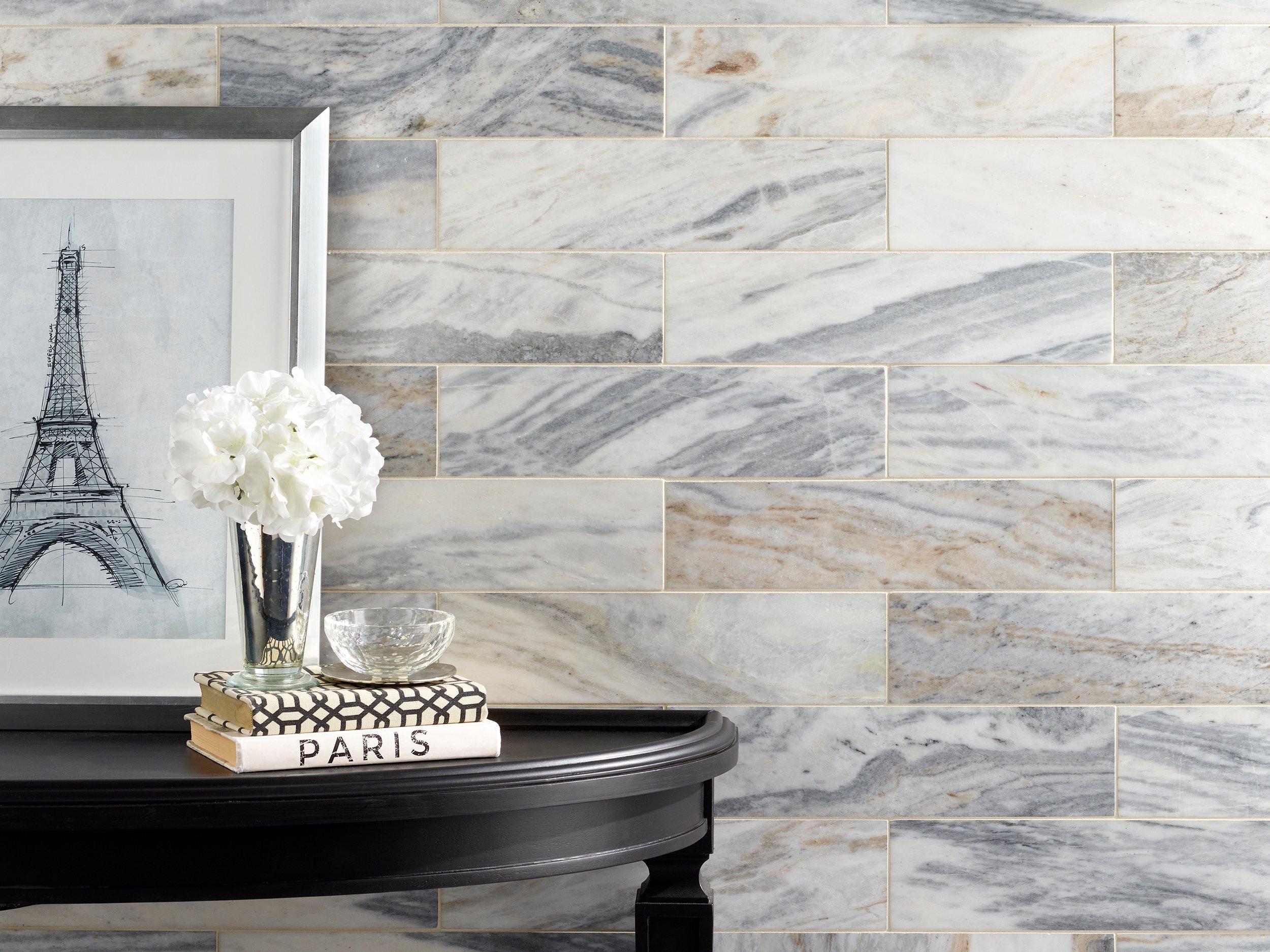 Aleutian Isles Honed Marble Tile