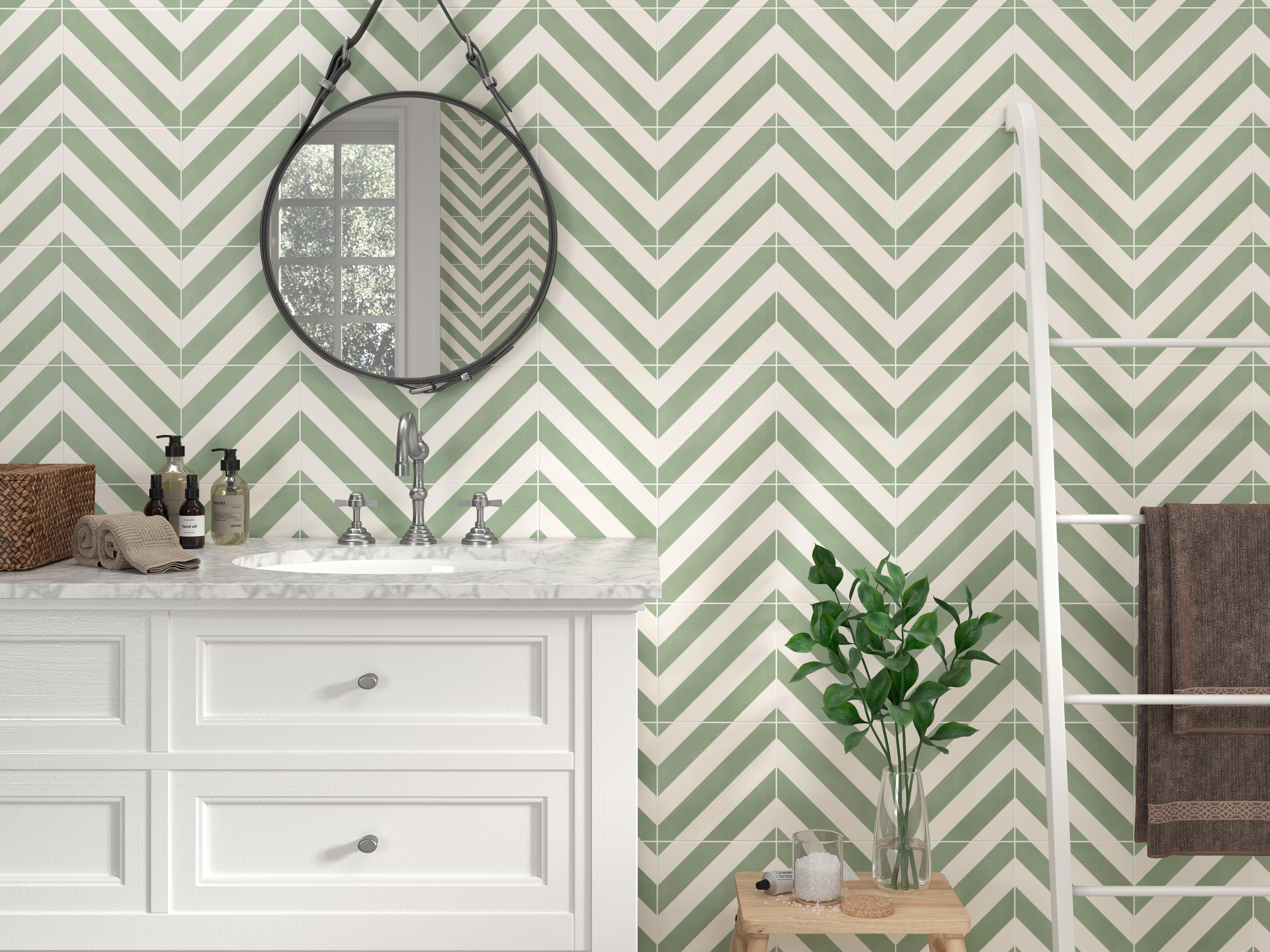 Diagonal Sabia Porcelain Tile