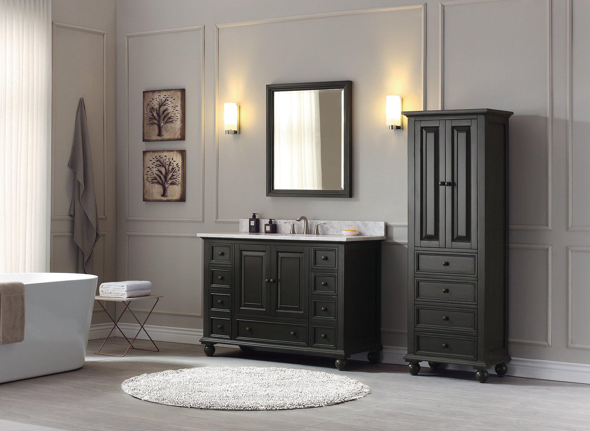Tompkins Gray 48 in. Vanity Base