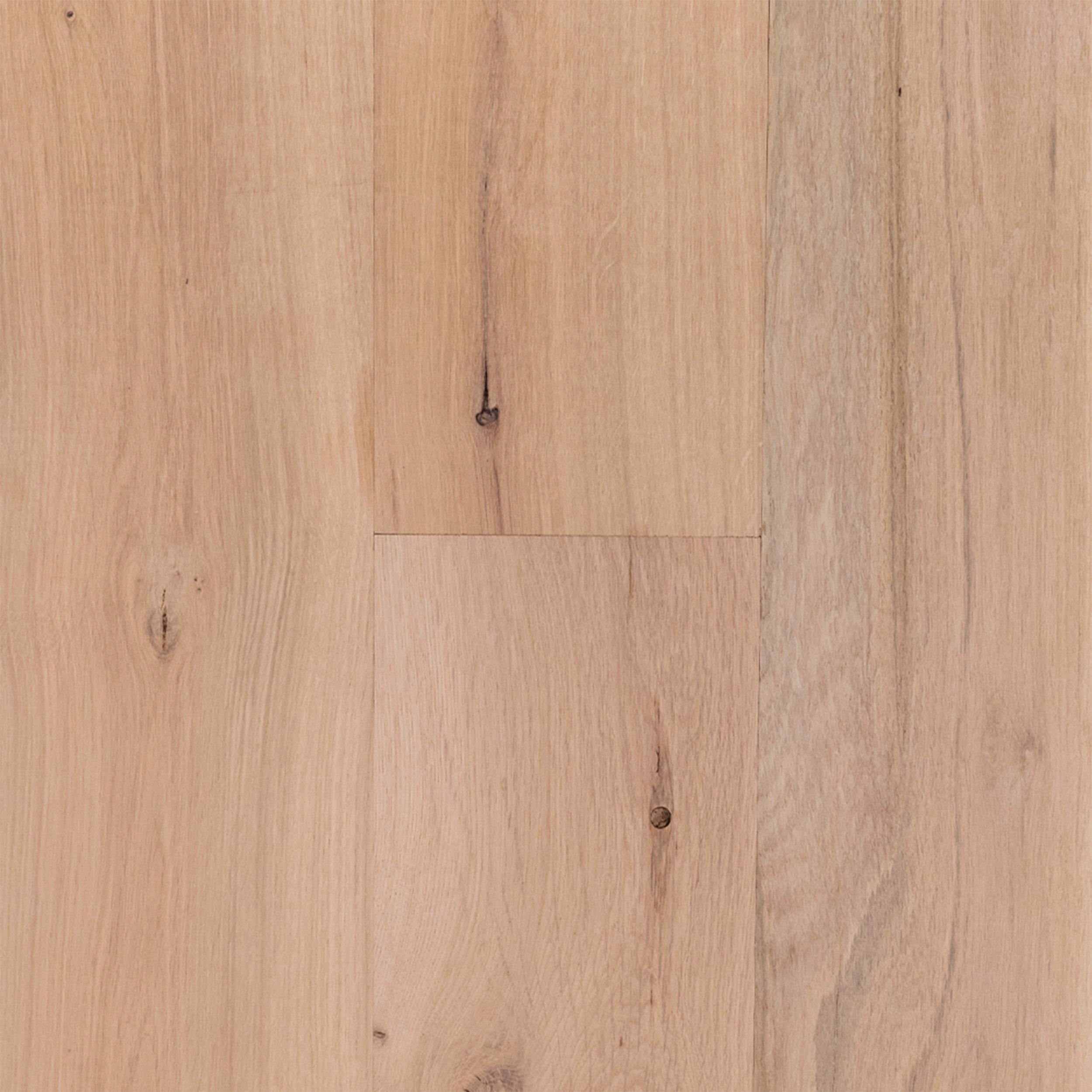 Unfinished White Oak Engineered Hardwood Character Grade Floor and Decor