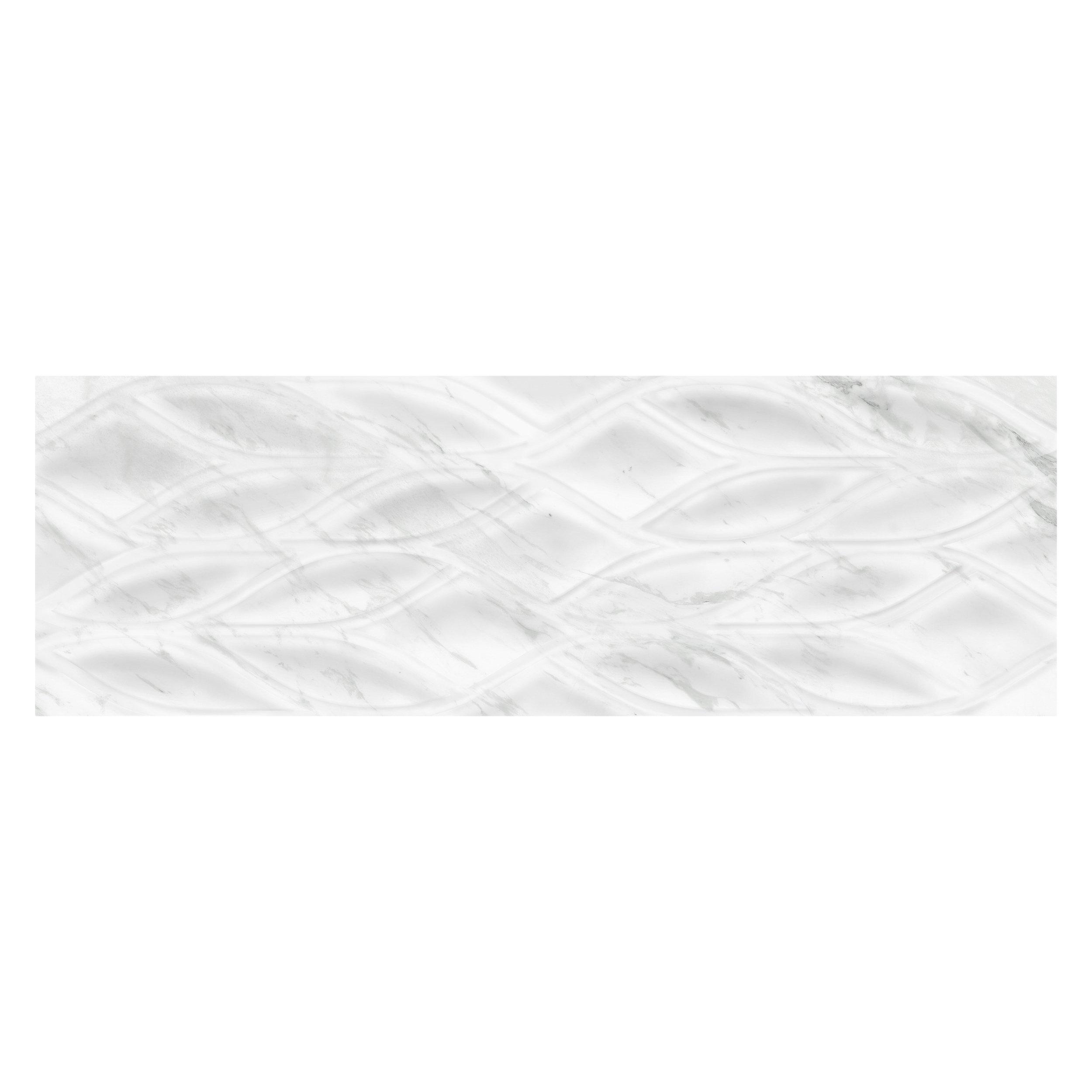 Rhea Cesari Bianca White Ceramic Tile