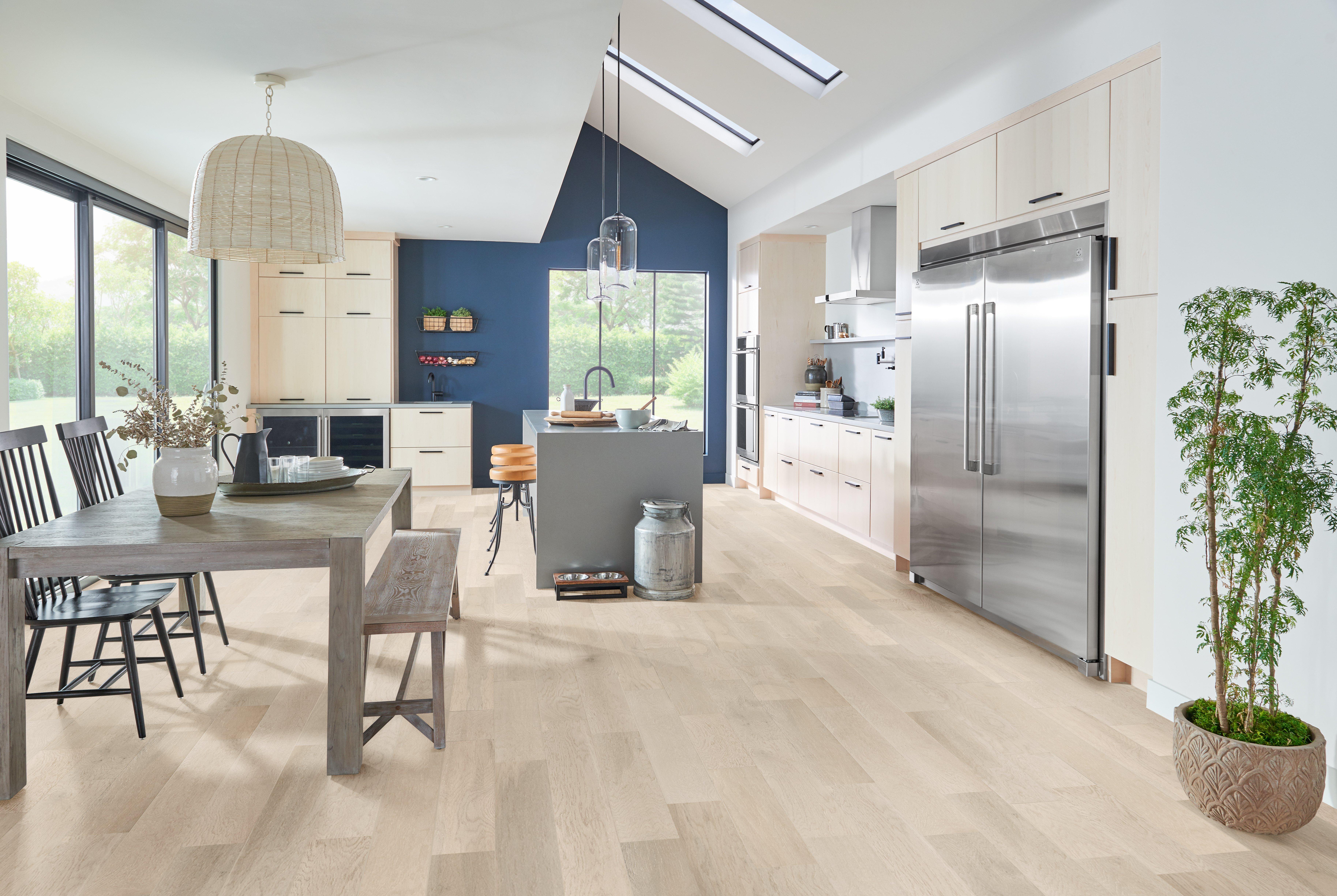Sattler White Oak Wire Brushed Engineered Hardwood