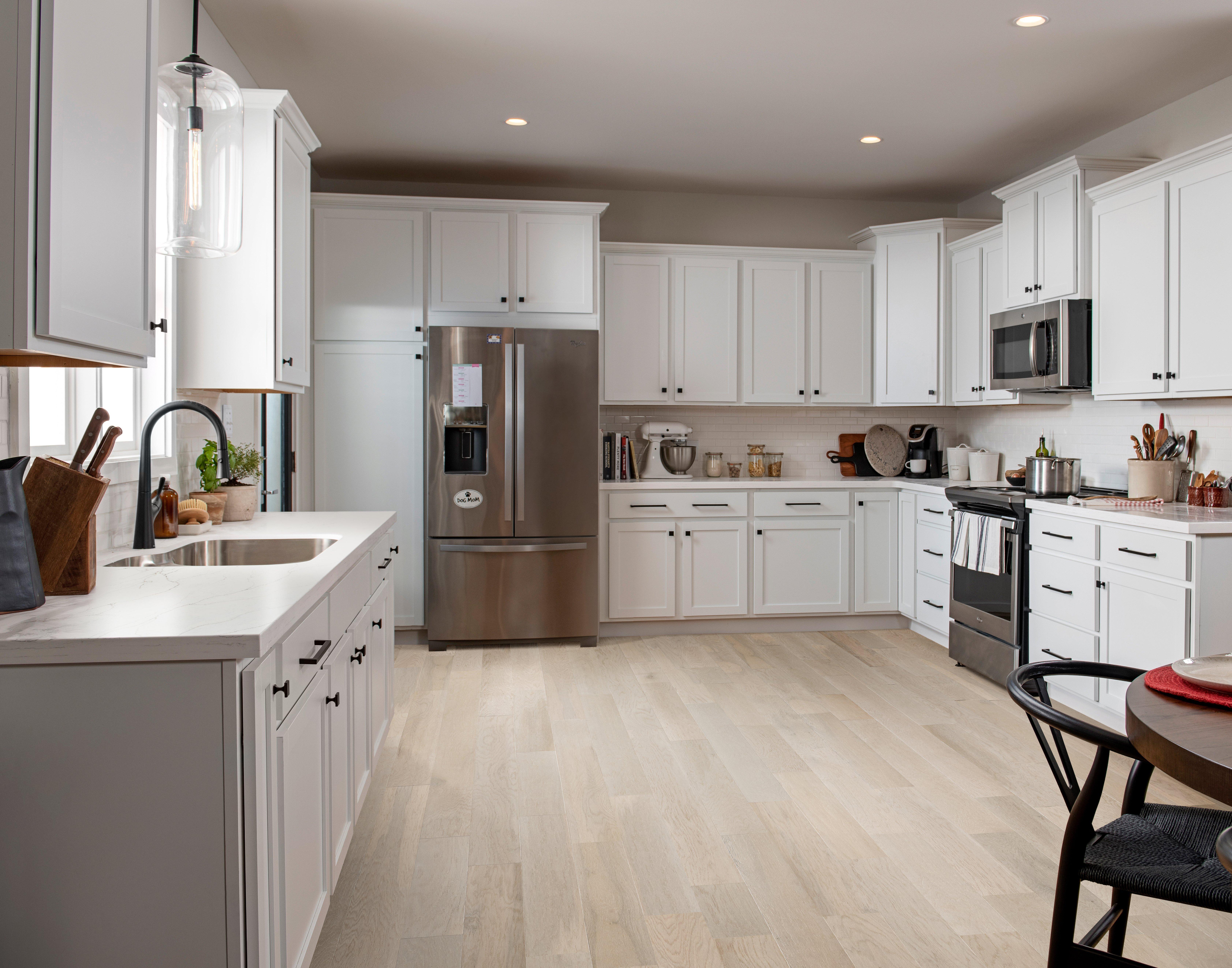 Sattler White Oak Wire Brushed Engineered Hardwood