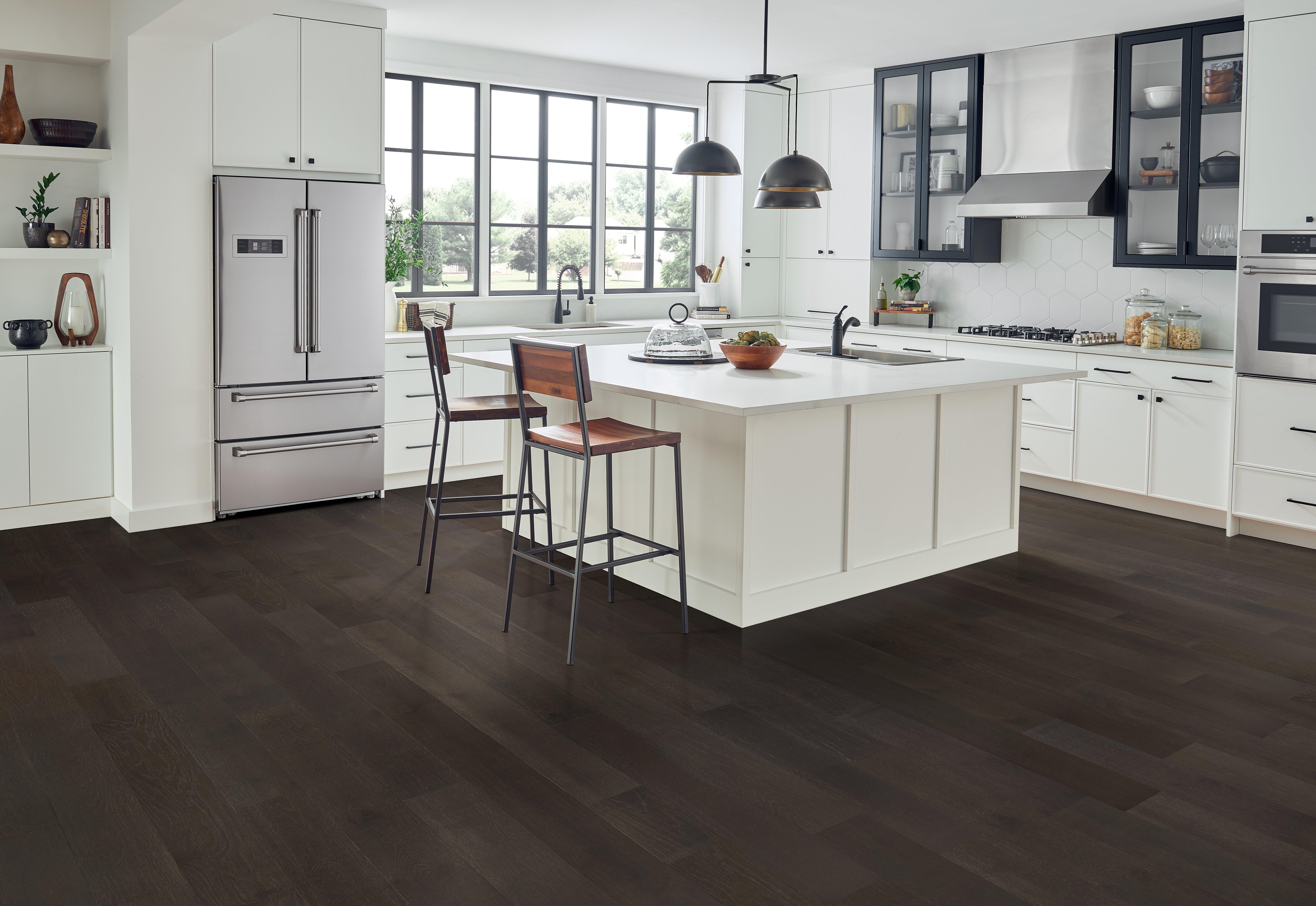 Bernard White Oak Wire Brushed Engineered Hardwood