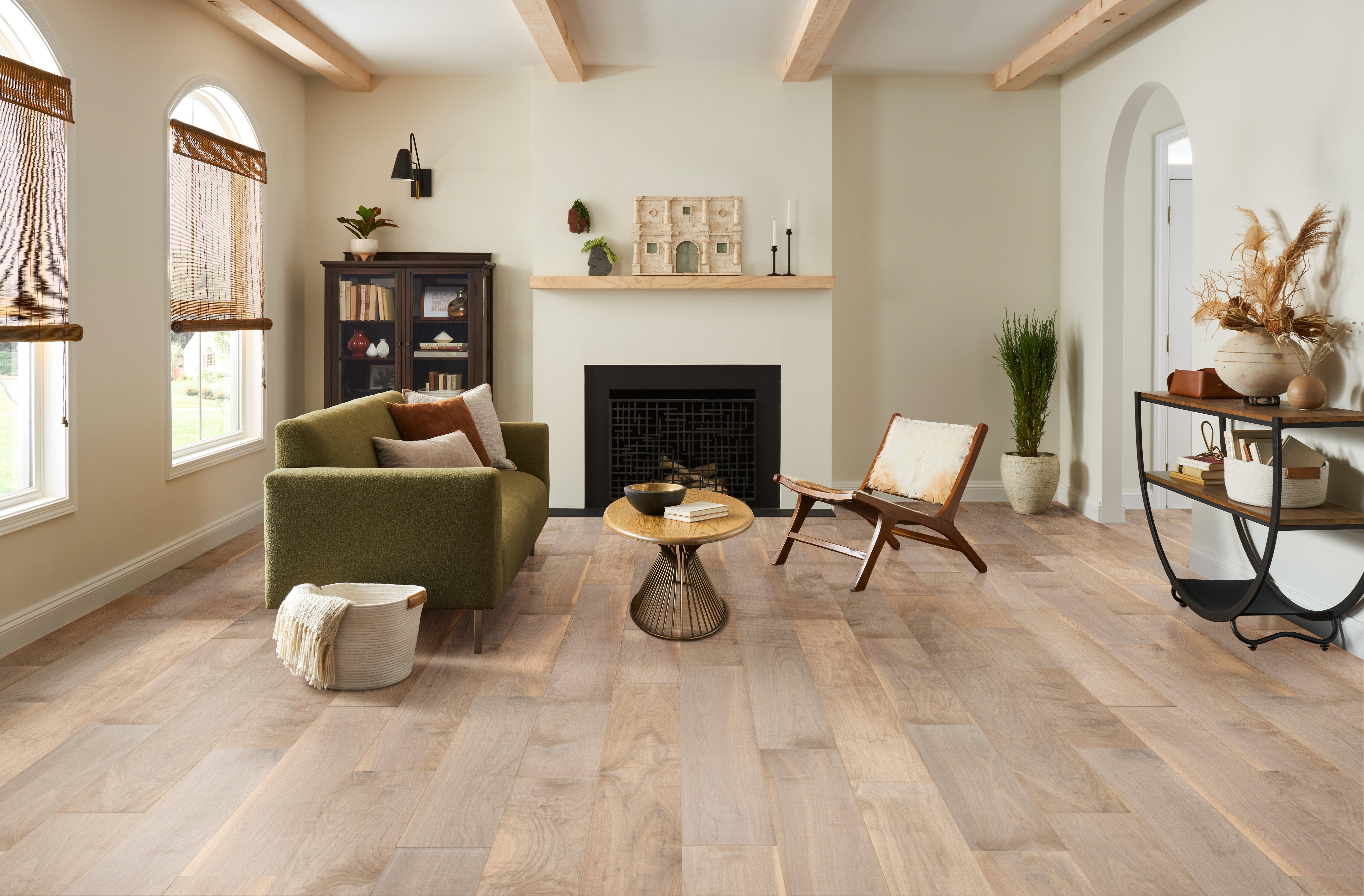 Siberian Walnut Wire Brushed Engineered Hardwood