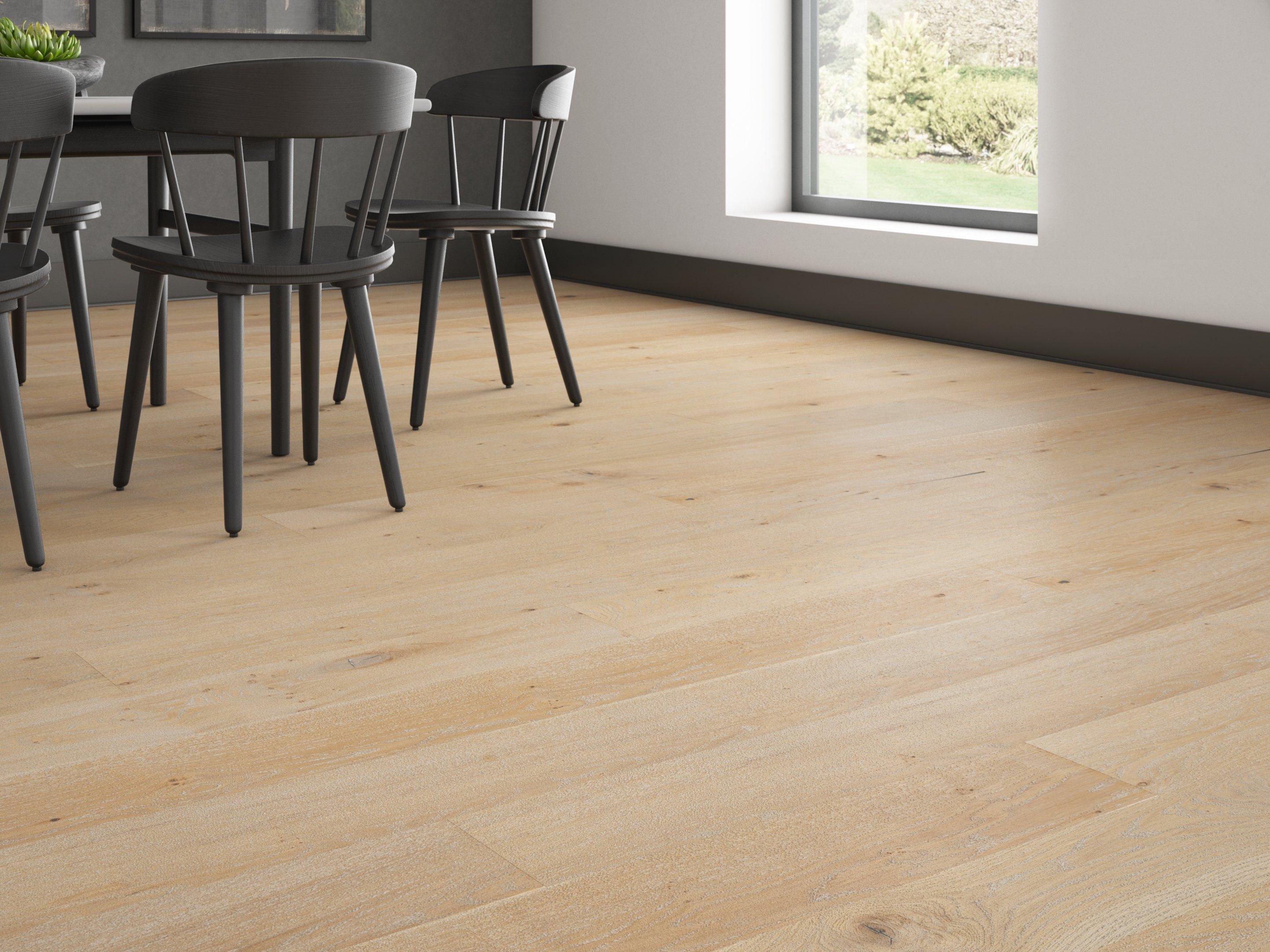 Voyage Lapland White Oak Wire Brushed Engineered Hardwood Floor