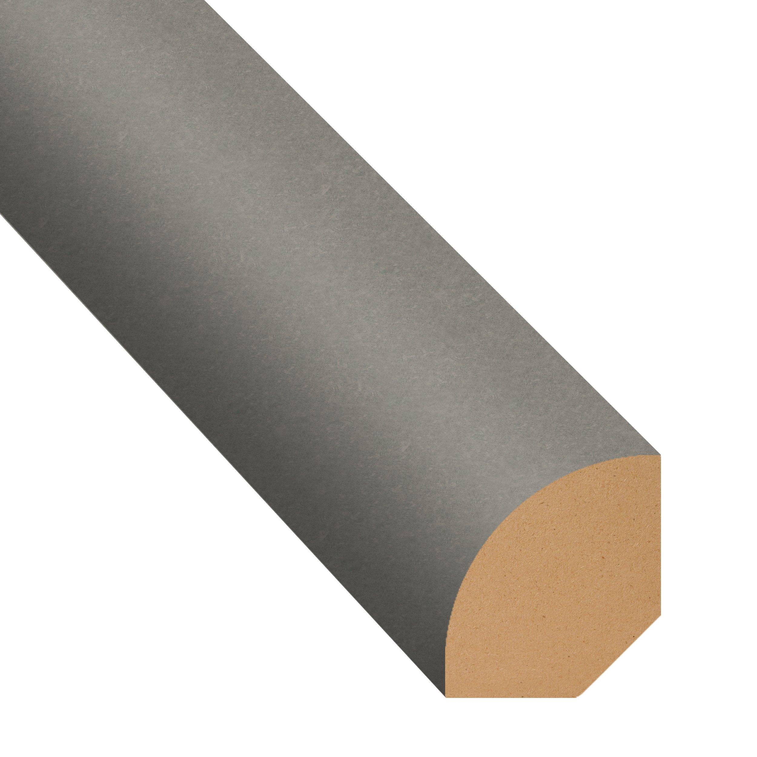 Abbot Tile Gray 94in. Laminate Quarter Round