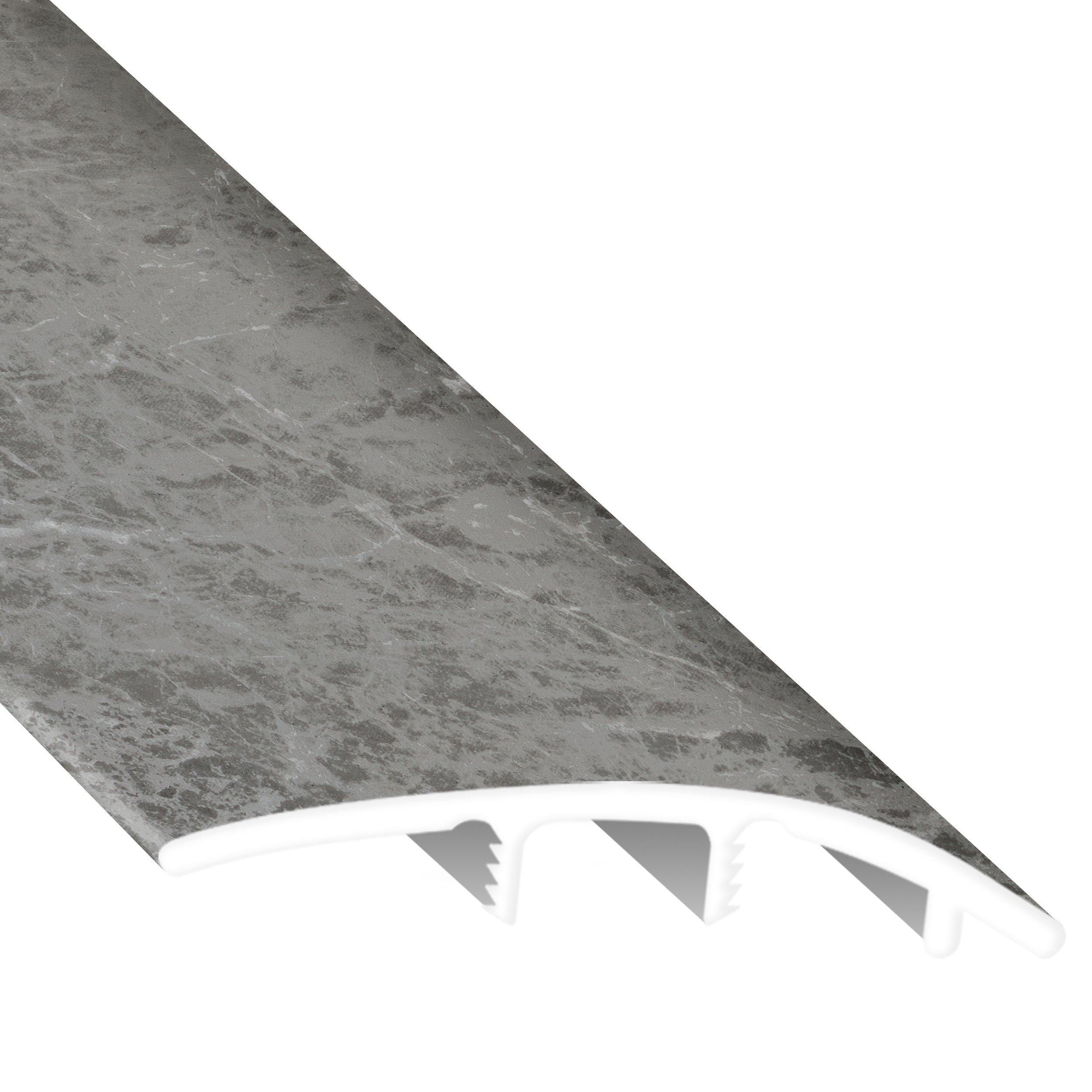 Stone Gray Marble 94in. Vinyl Overlapping Reducer