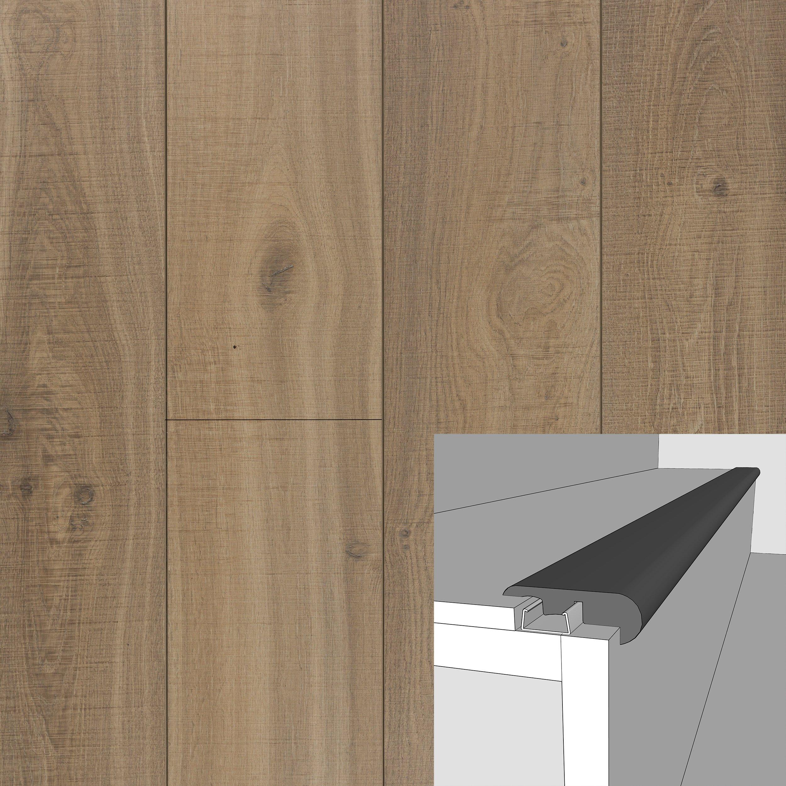 Glenwood Grande 94in. Laminate Overlapping Stair Nose