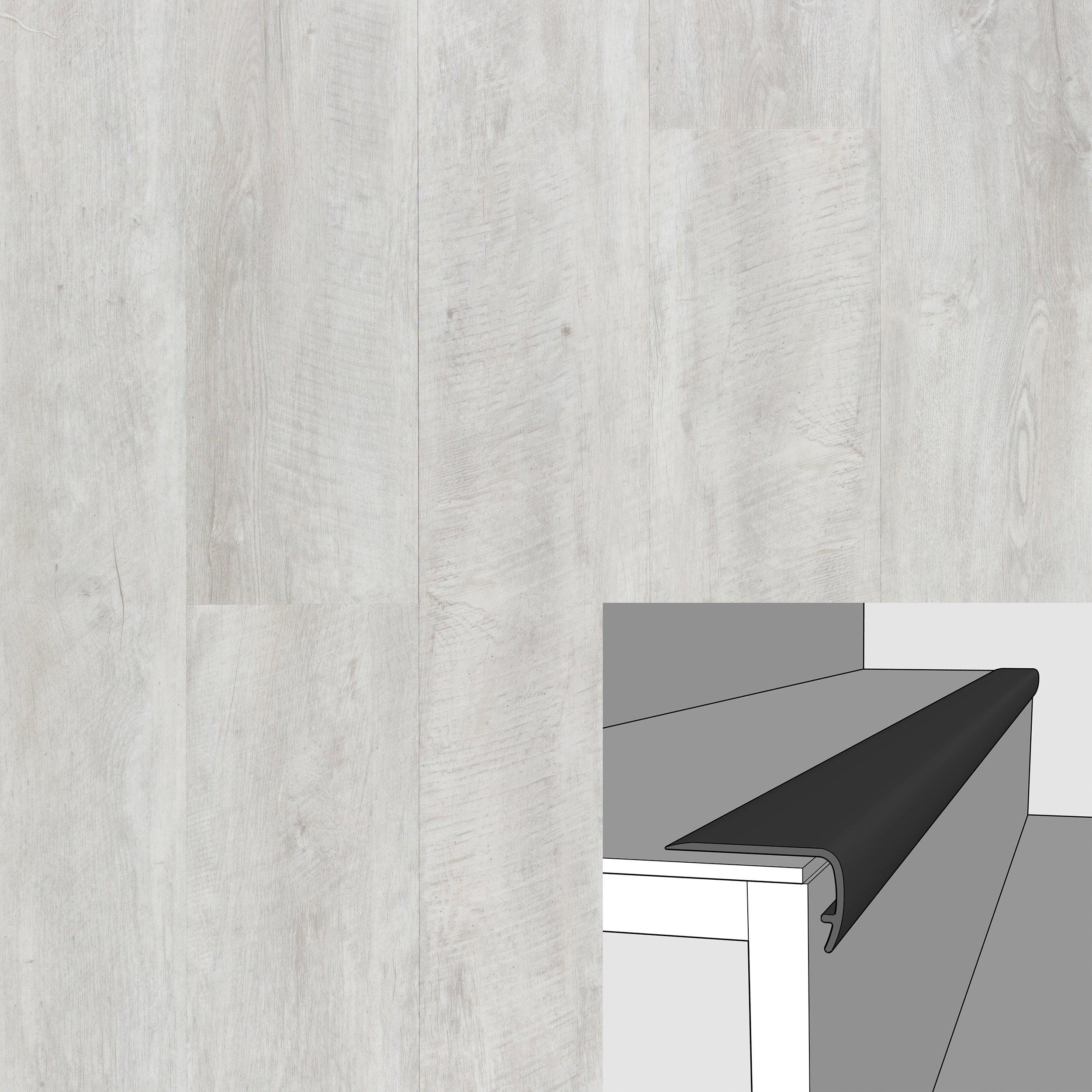 Ralston 94in. Vinyl Overlapping Stair Nose