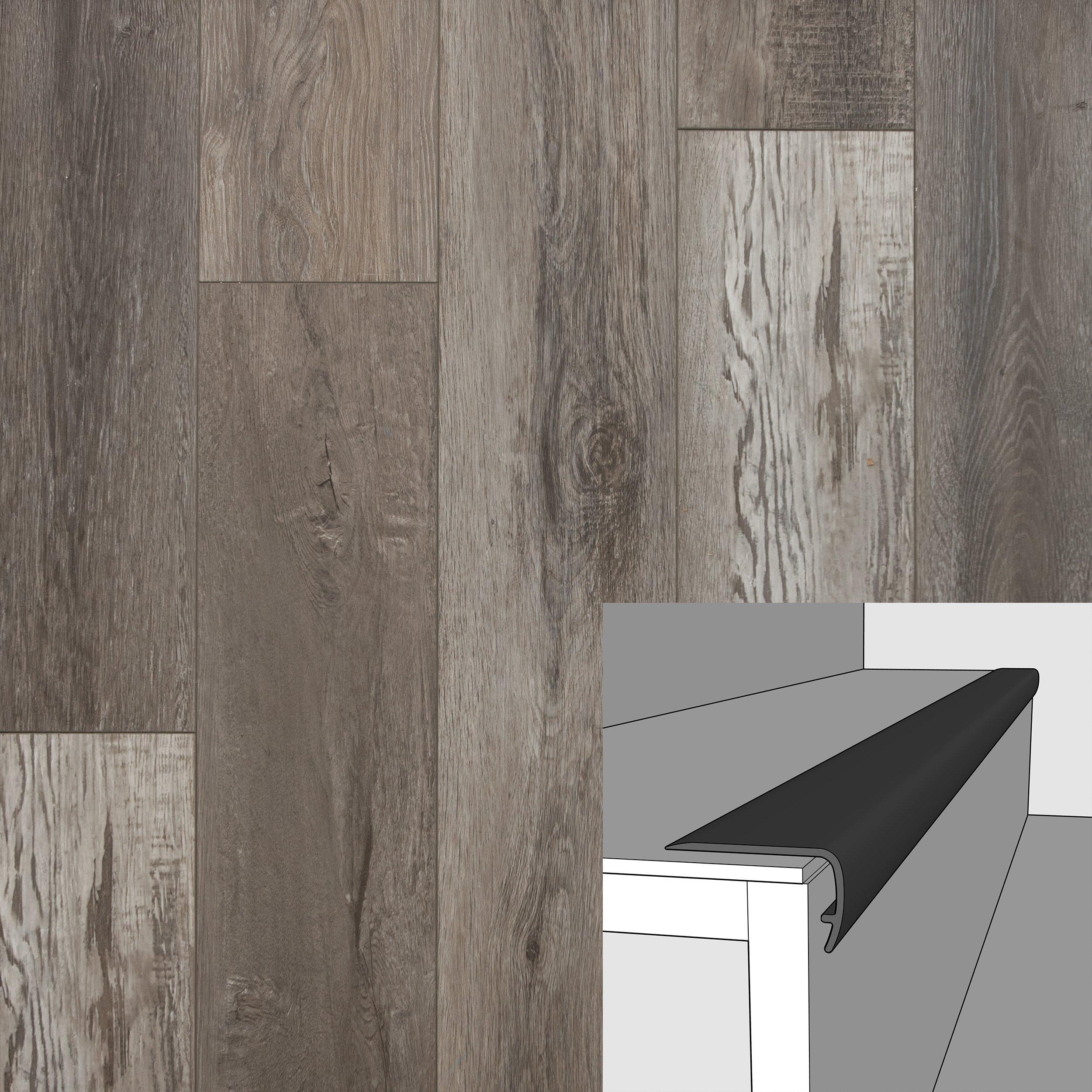 Cumberland 94in. Vinyl Overlapping Stair Nose