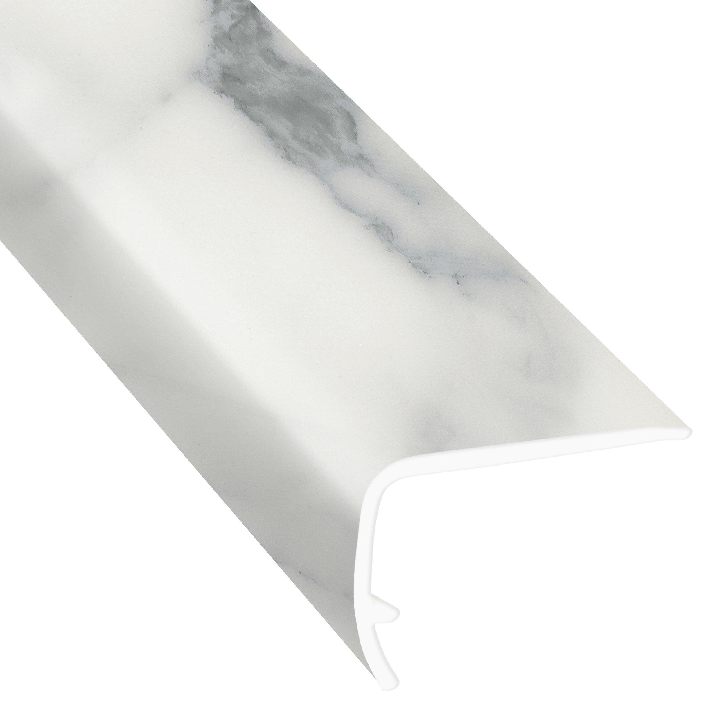 Strada Marble 94in. Vinyl Overlapping Stair Nose