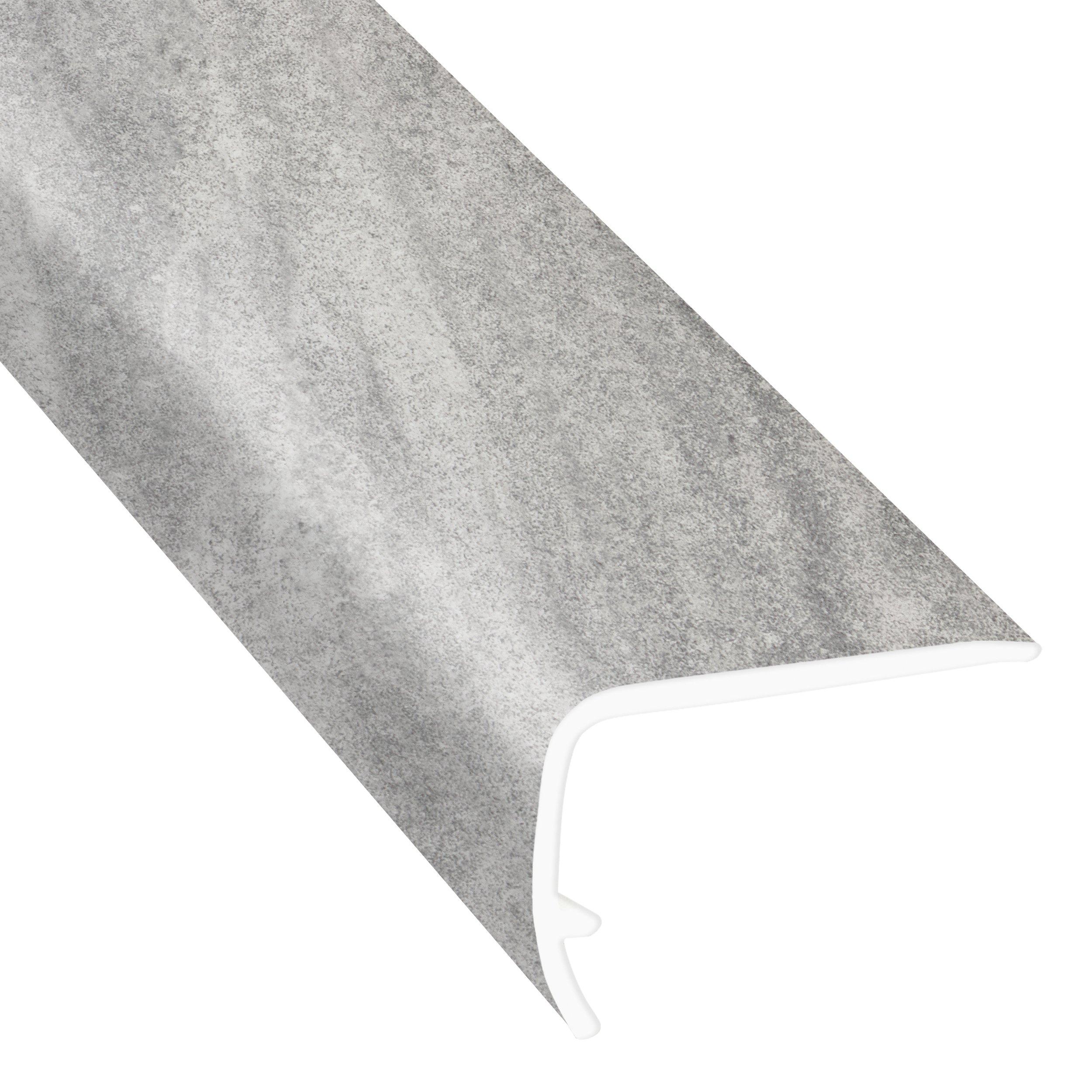 Silver Fantasy 94in. Vinyl Overlapping Stair Nose