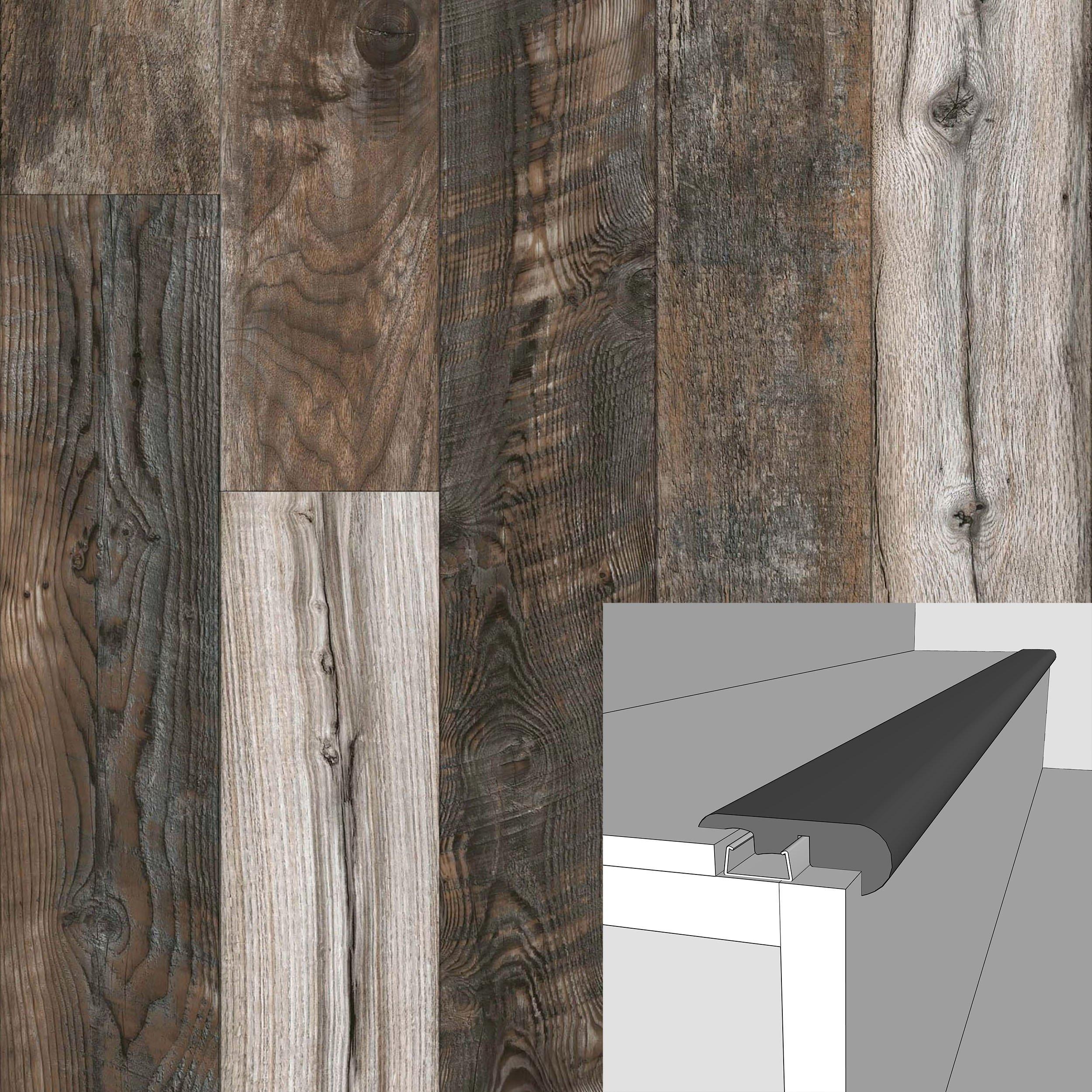Woodland Gathering 94in. Laminate Overlapping Stair Nose