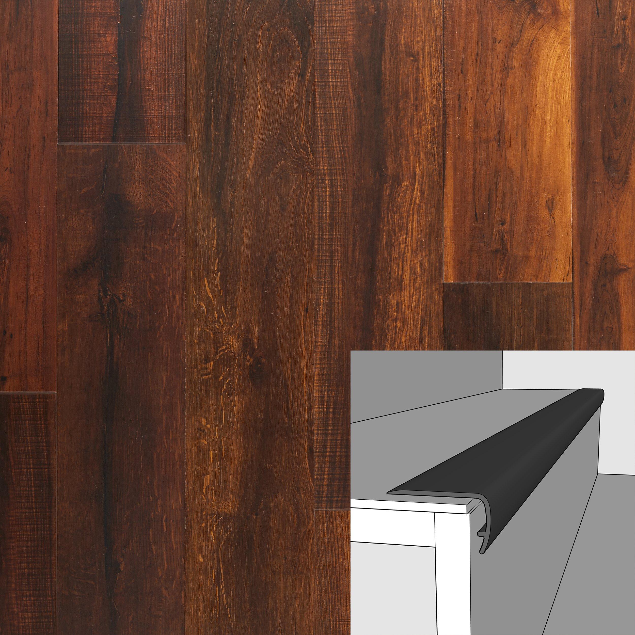 Sequoia 94in. Vinyl Overlapping Stair Nose