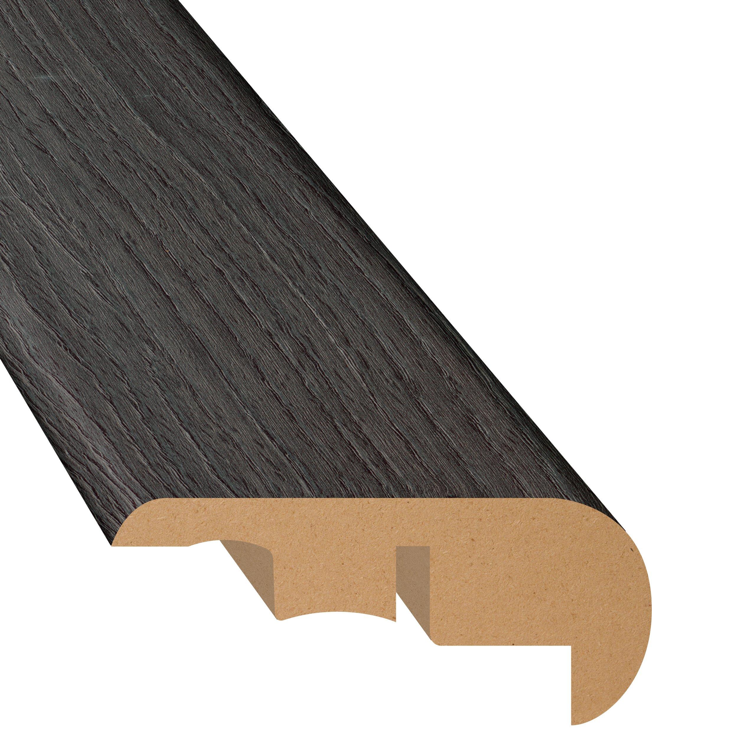Shaded Dark Umber 94in. Laminate Overlapping Stair Nose