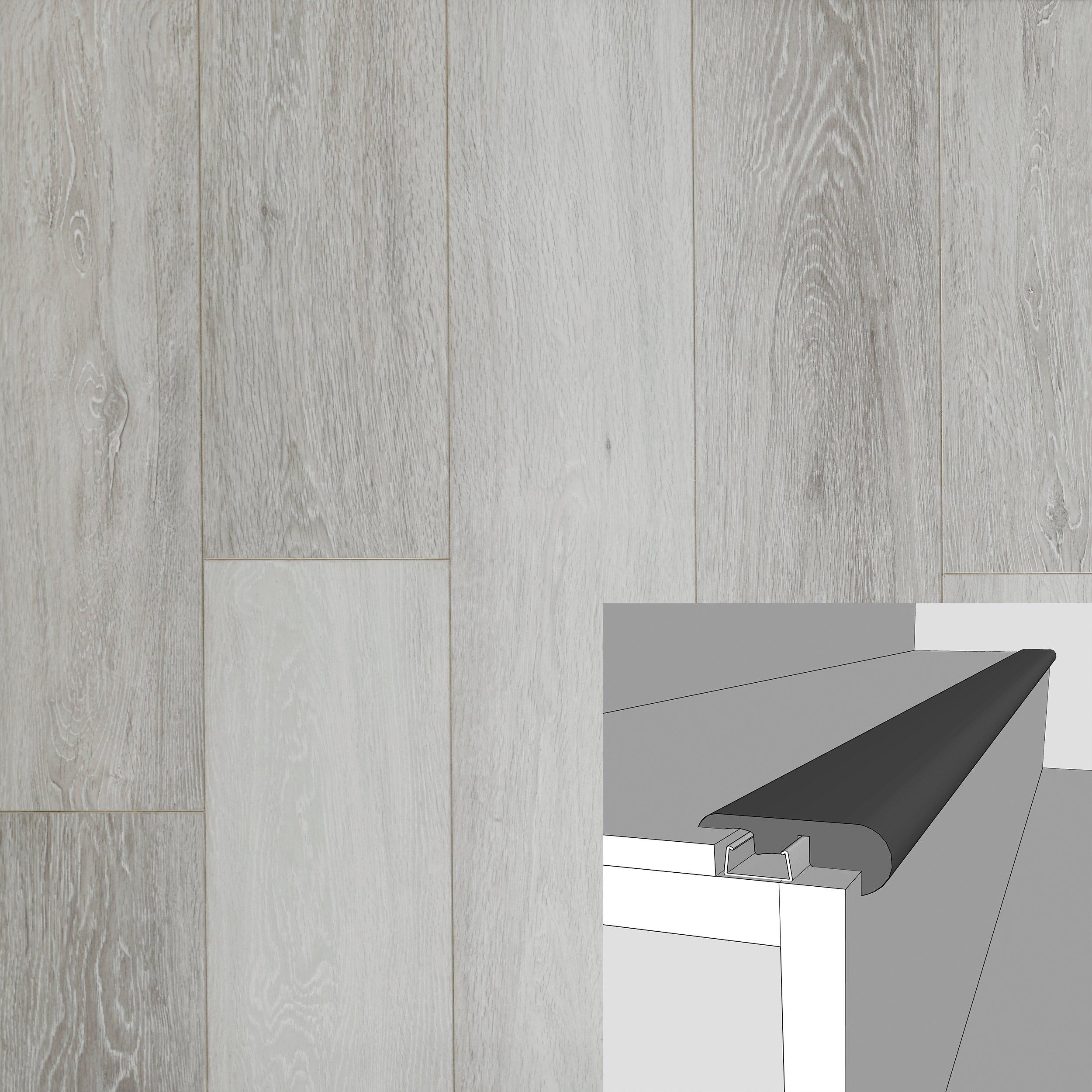 River Rush 94in. Laminate Overlapping Stair Nose