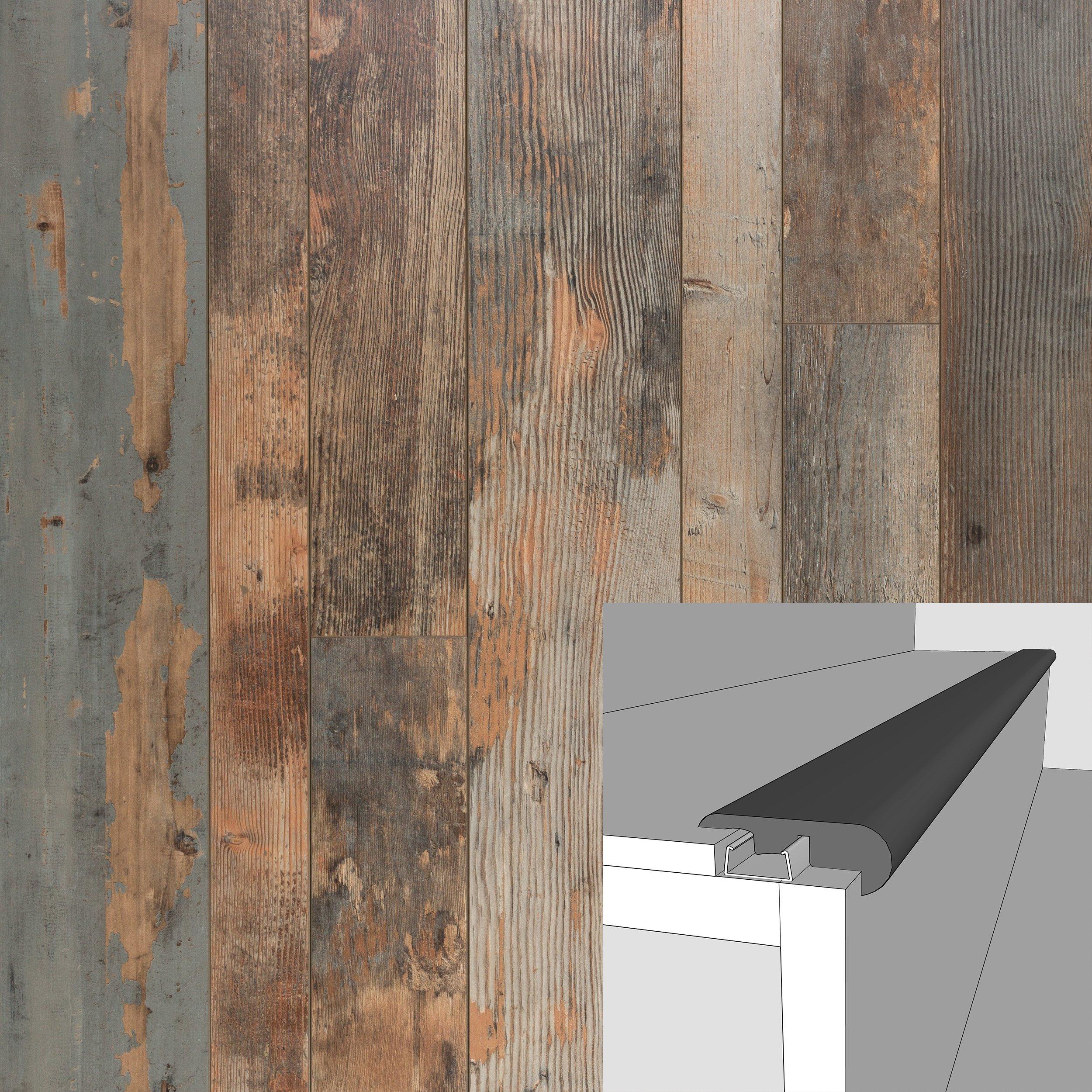 Sundance 94in. Laminate Overlapping Stair Nose