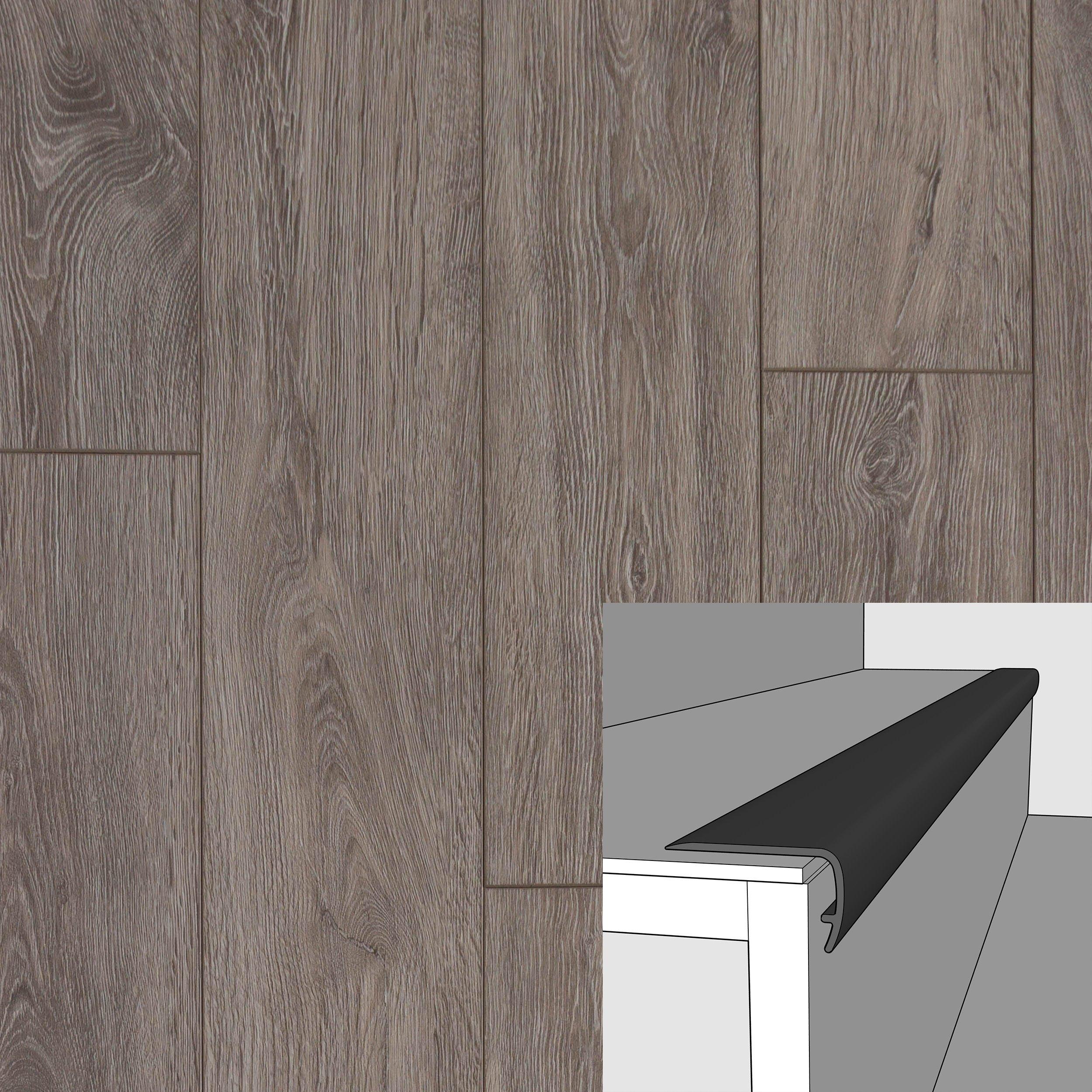 Galleria 94in. Vinyl Overlapping Stair Nose