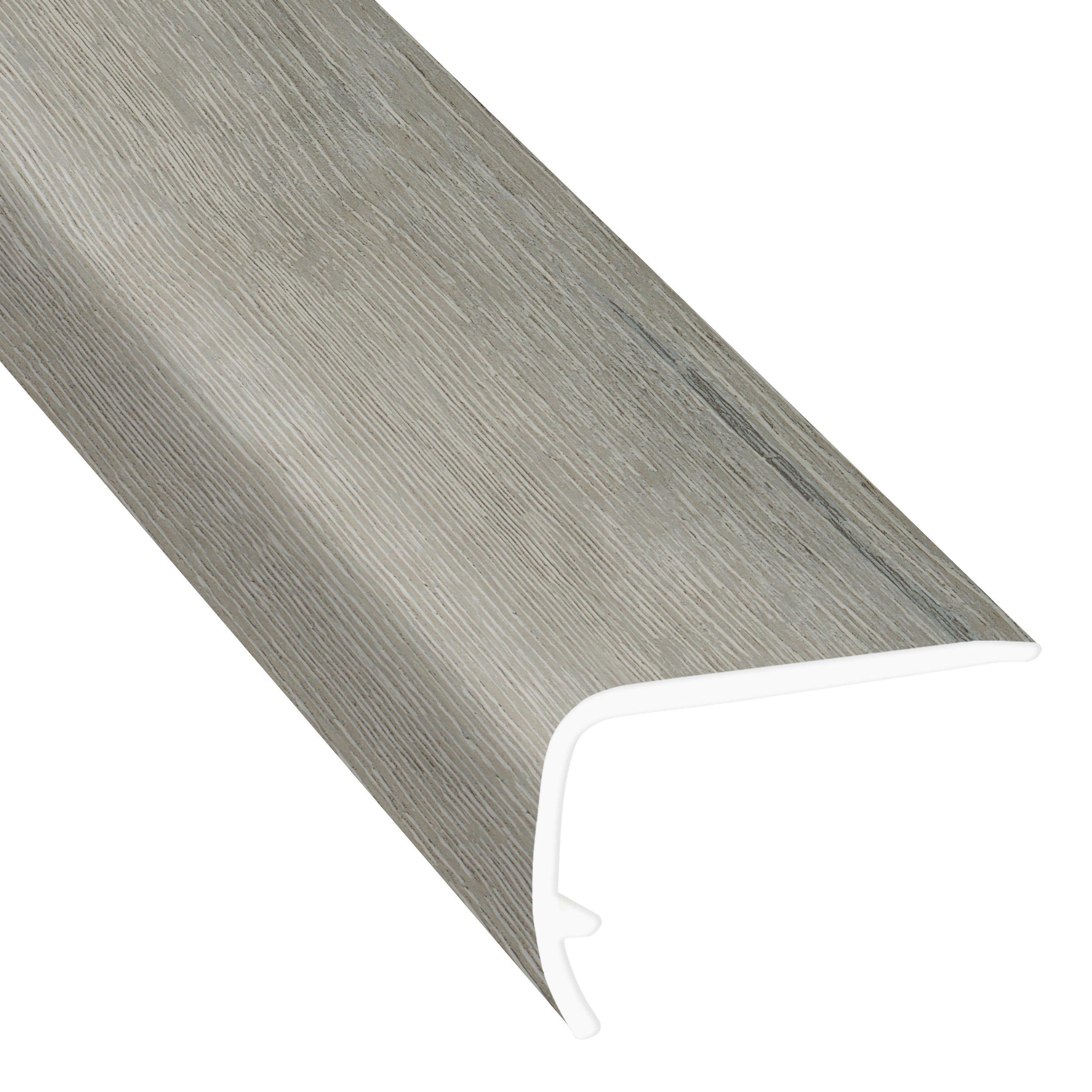 Royal Pewter 94in. Vinyl Overlapping Stair Nose