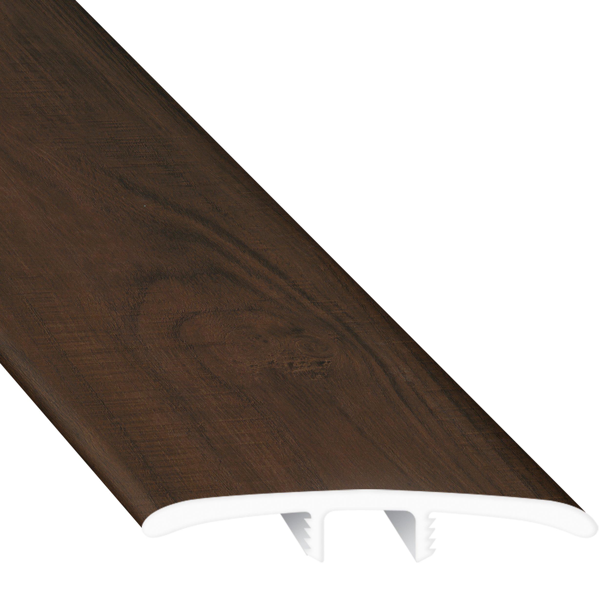 Dark Mahogany 94in. Vinyl T Mold