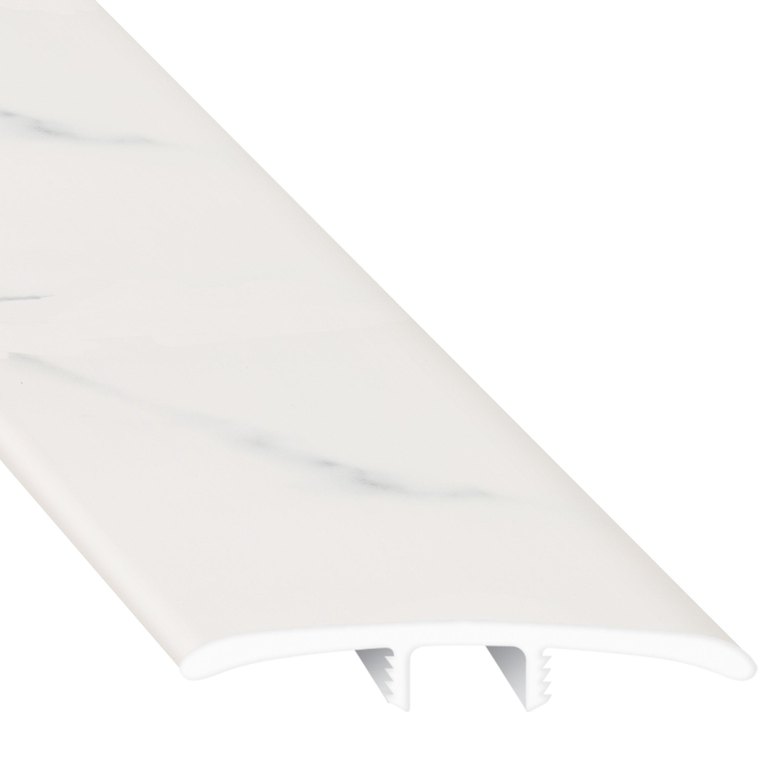 Carrara Marble 94in. Vinyl T Mold