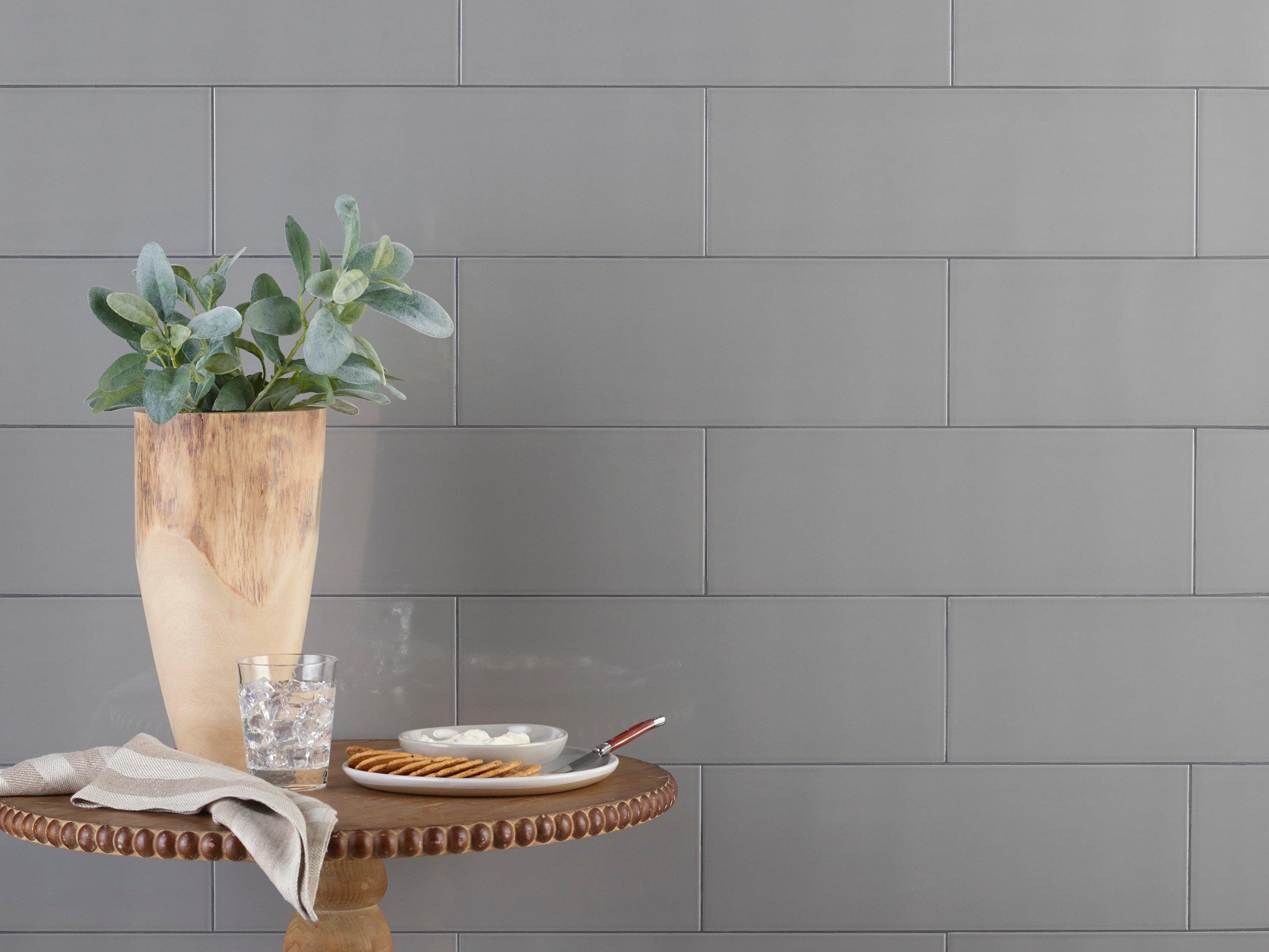 Nimbus Fog Gray Ceramic Tile | Floor and Decor