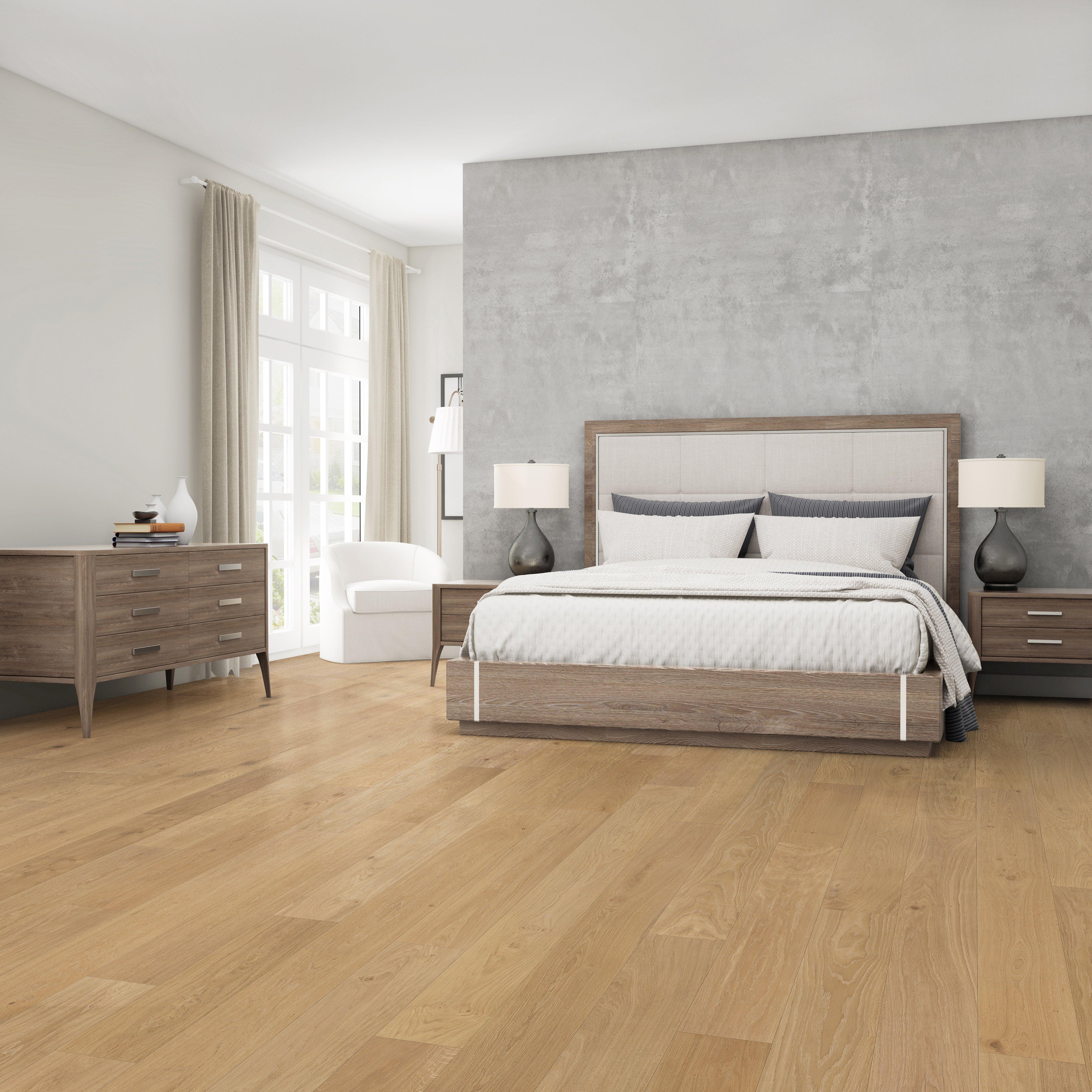 Sterling White Oak Distressed Engineered Hardwood