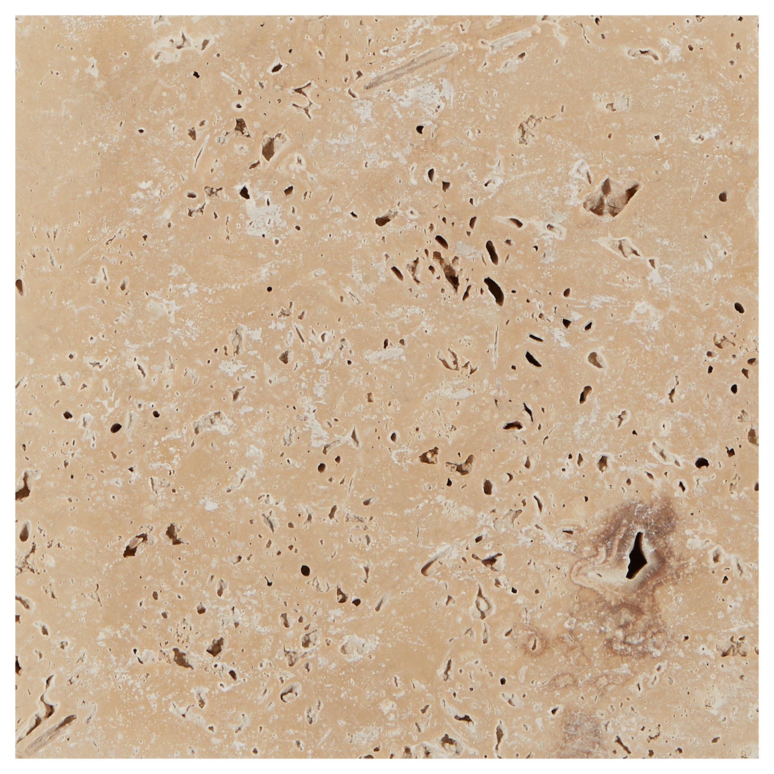 Ivory Tumbled Travertine 3cm. Paver