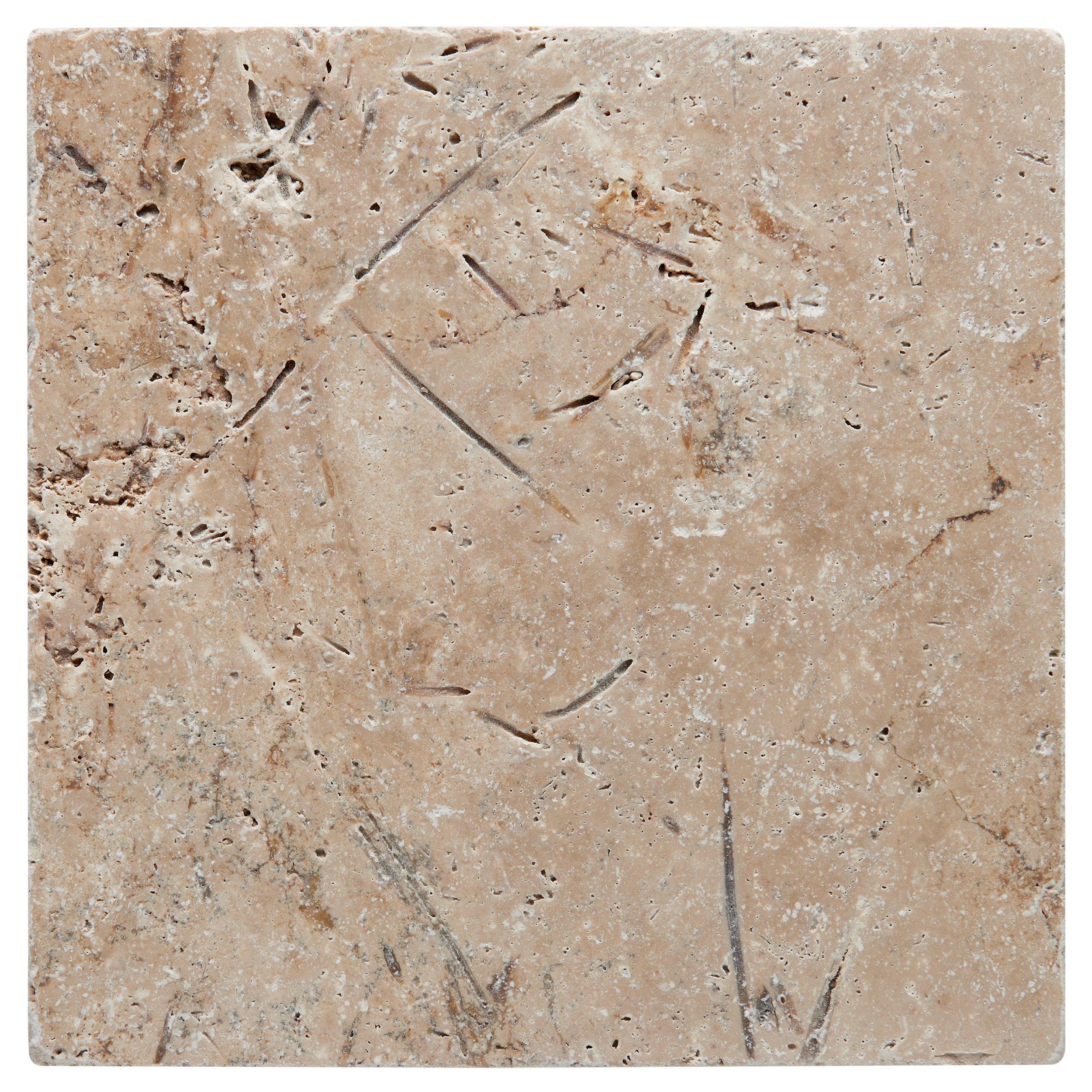 Walnut Tumbled Travertine 3cm. Paver